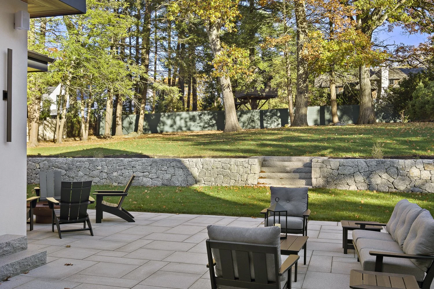 Back Exterior photography - Newton, Massachusetts — A Louis Jean Media