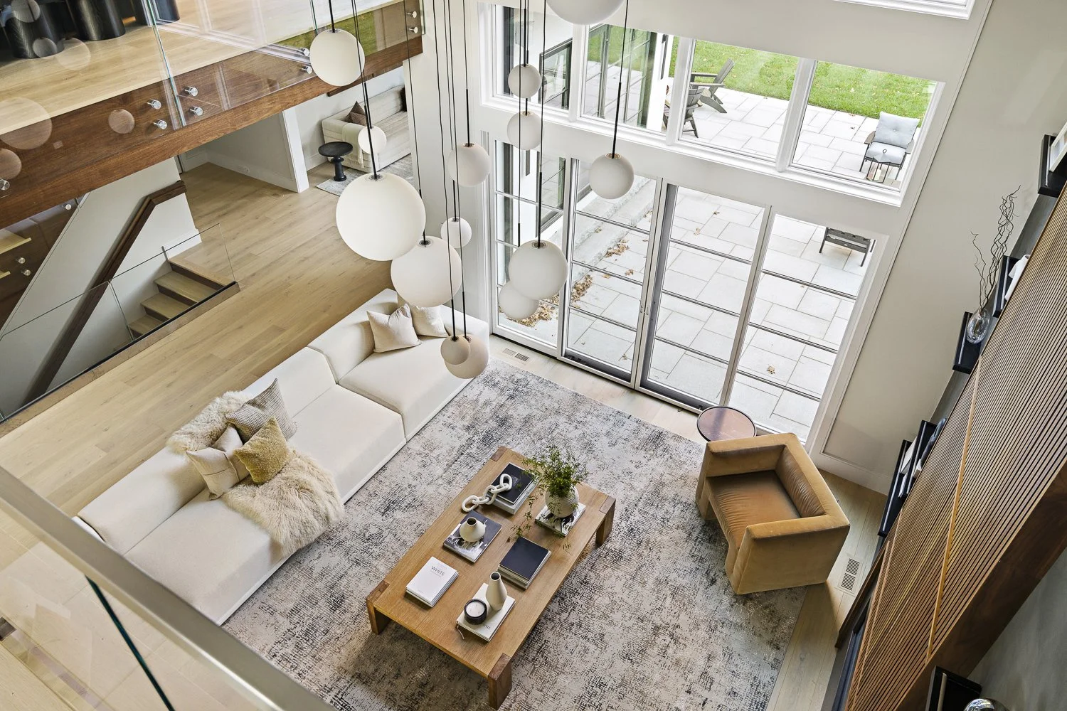 second floor view - Newton, Massachusetts — A Louis Jean Media