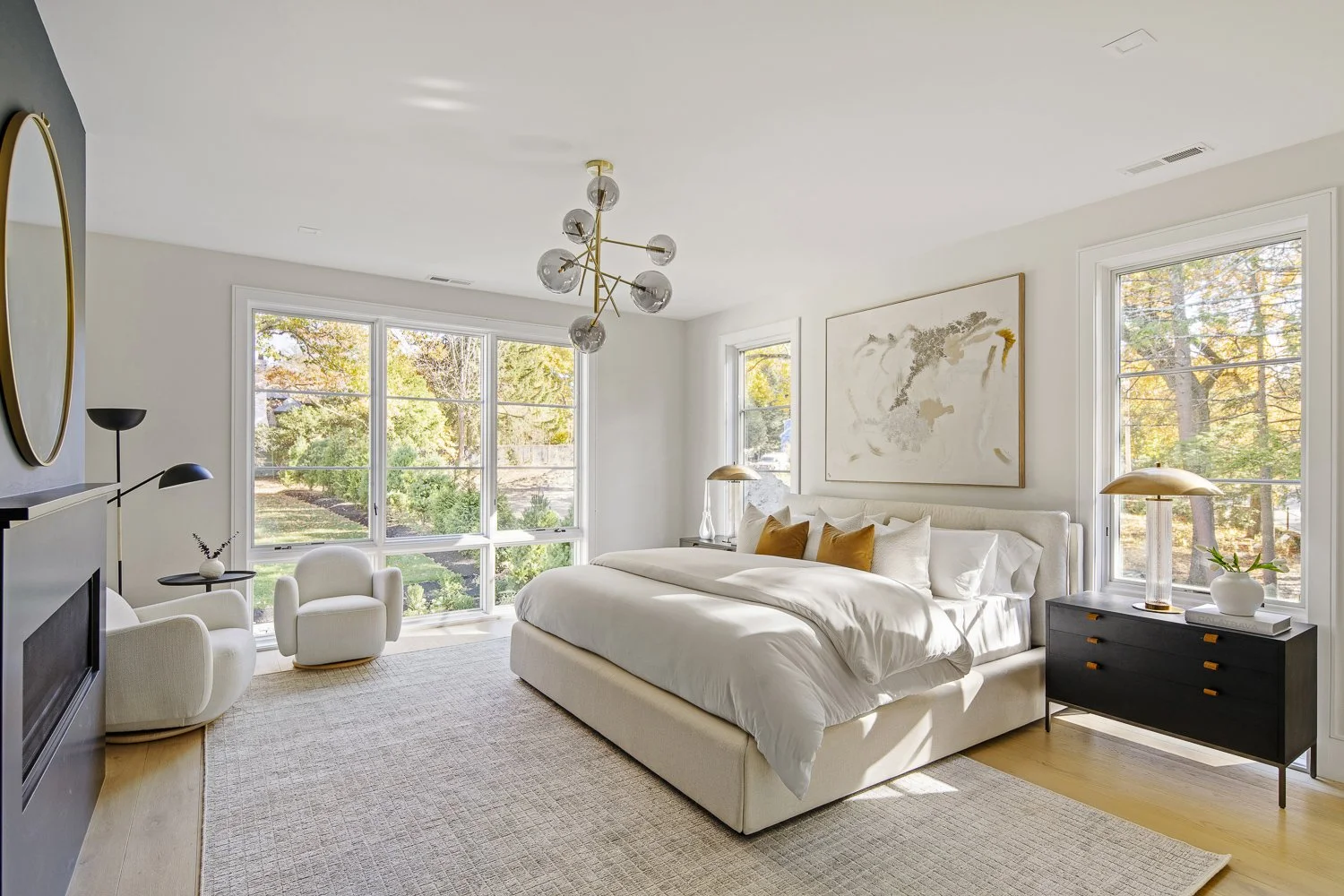 Main Bedroom photography - Newton, Massachusetts — A Louis Jean Media