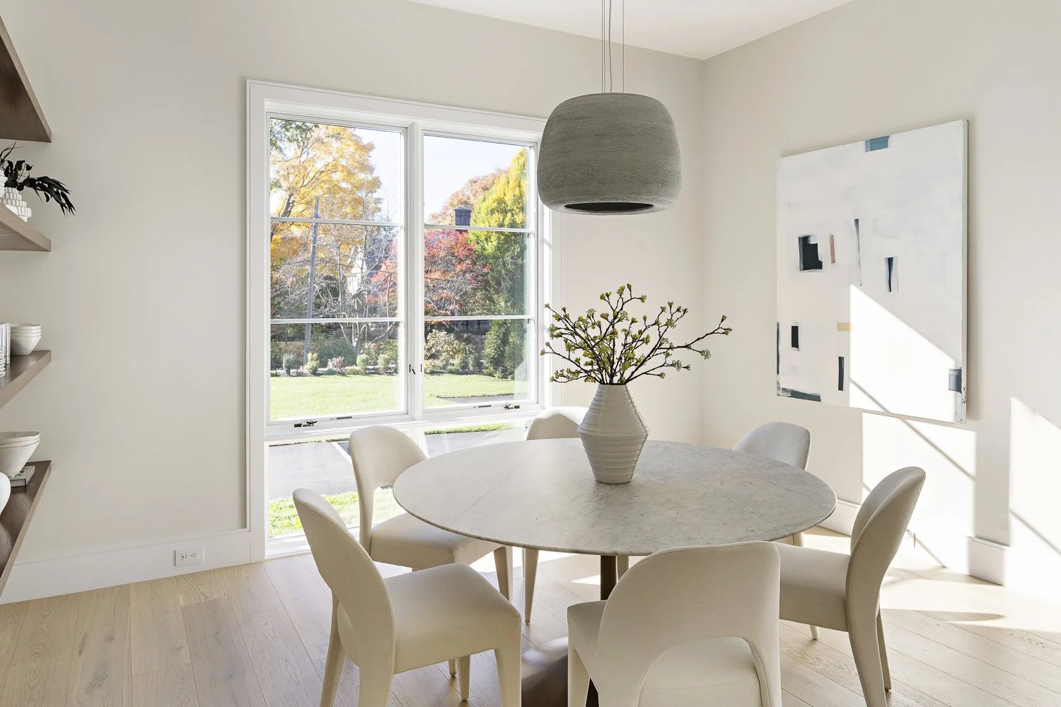 Dining room interior photography — Newton, Massachusetts — A Louis Jean Media