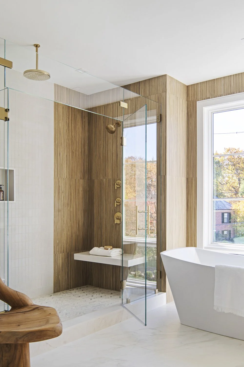 Main Bathroom photography - Newton, Massachusetts — A Louis Jean Media