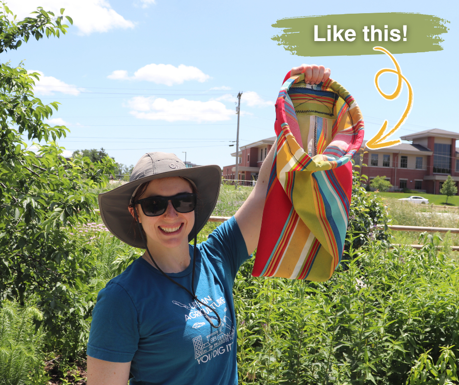 DIY on the Farm: How to Make Your Own Harvest Bag!