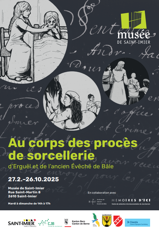 Au corps des procès de sorcellerie                           d’Erguël et de l’ancien Évêché de Bâle