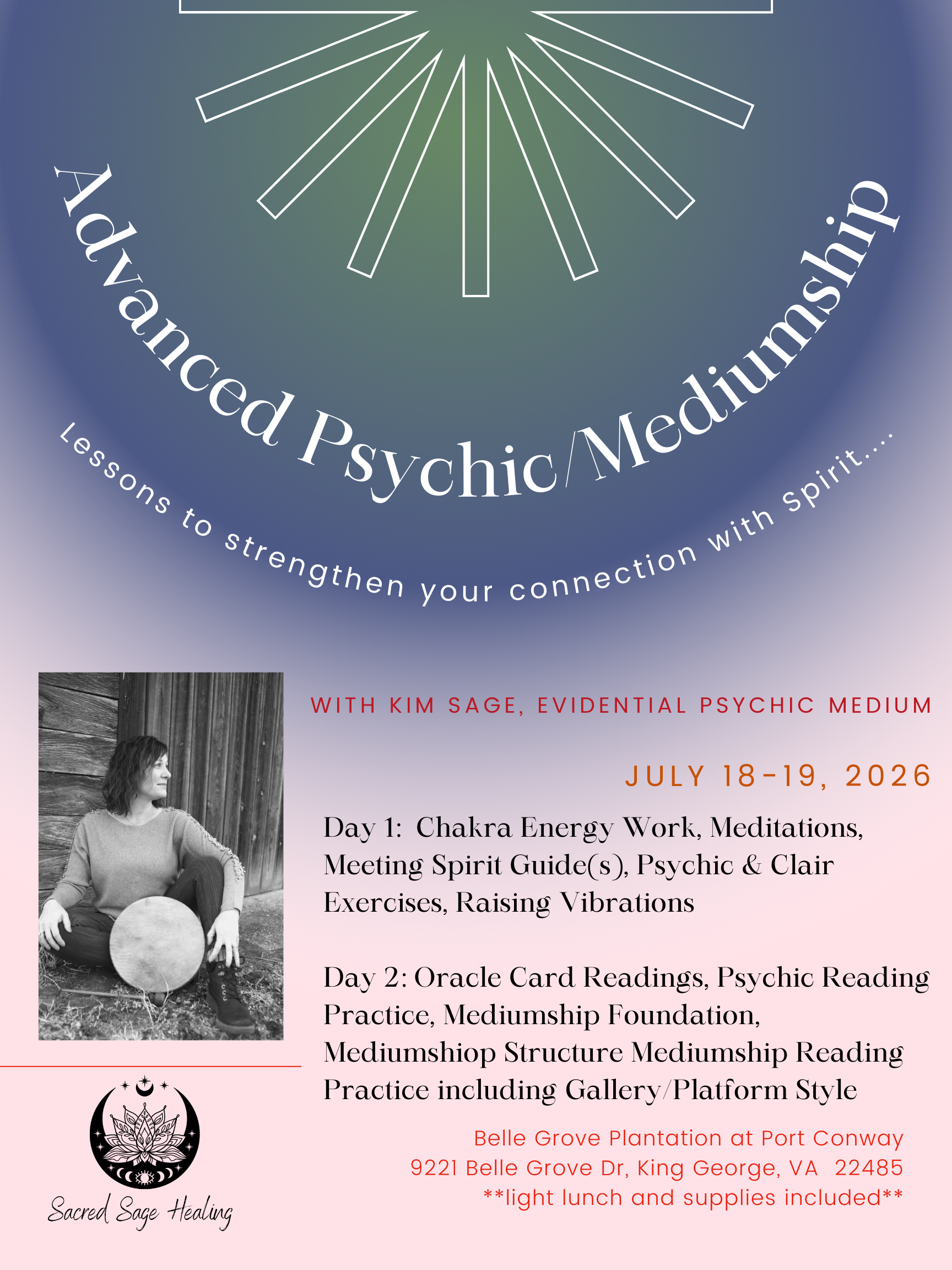 Advanced Psychic/Mediumship Workshop