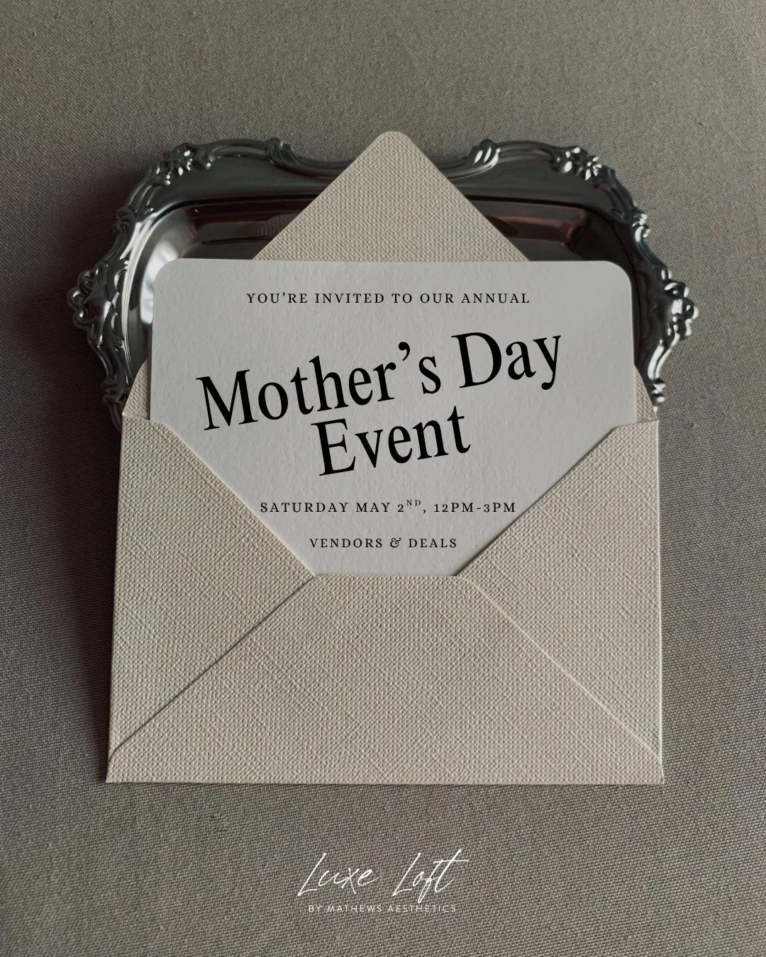 MOTHER’S DAY EVENT