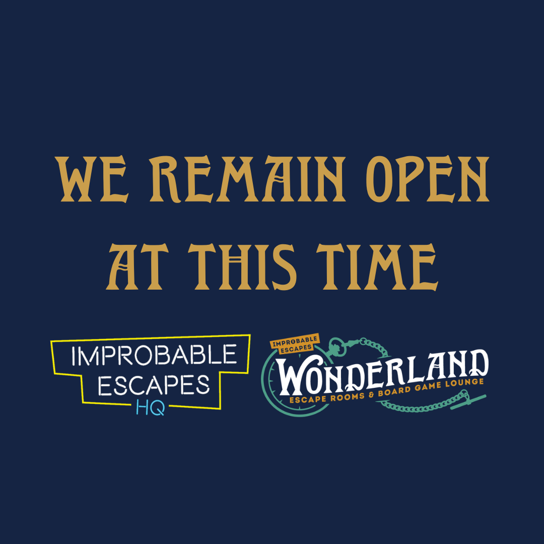 We Remain Open During COVID-19