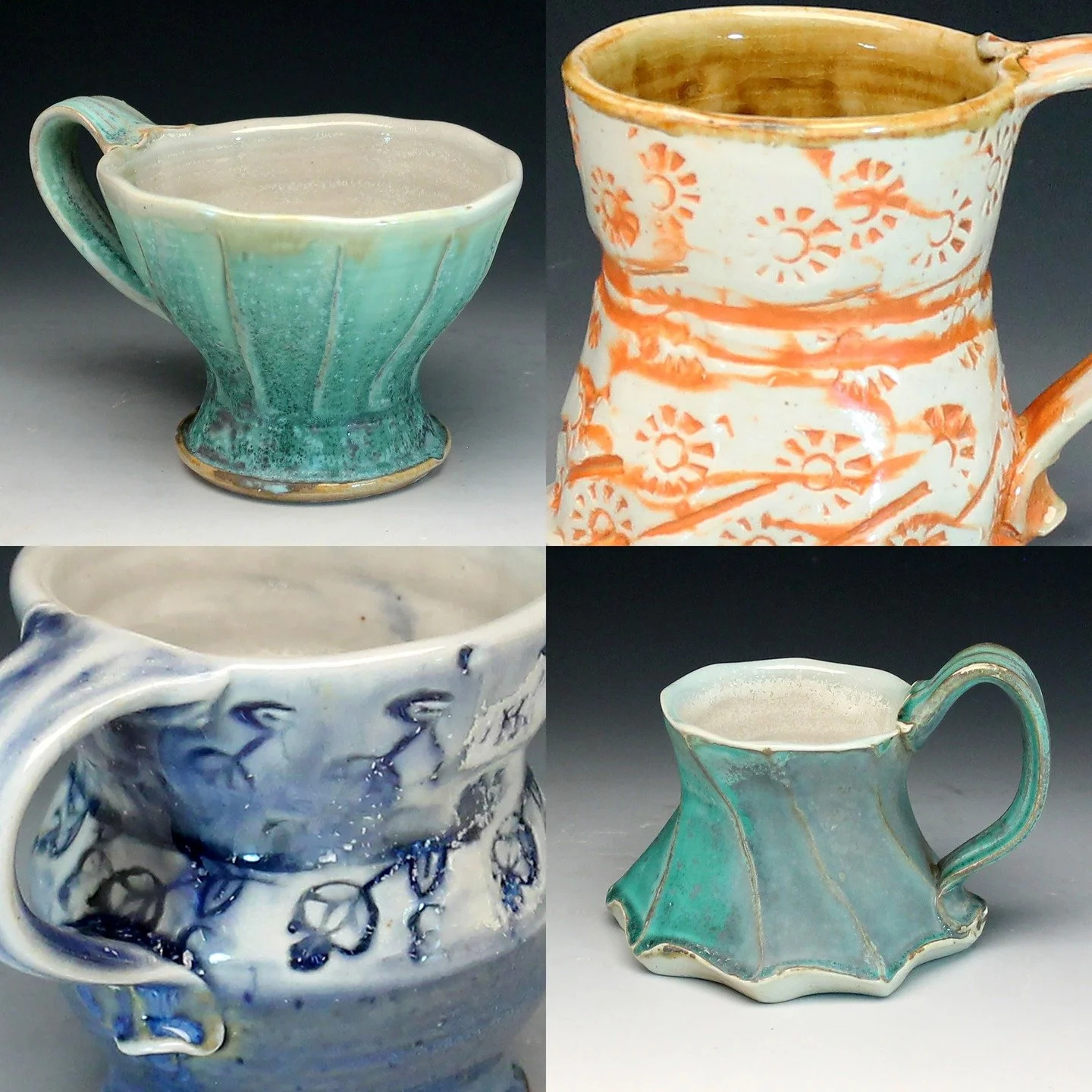 Looking forward to @pottersmarketatthemint in a week, Sept 27th! Plenty of fresh soda fired pottery including mugs: cappuccino, coffee, tea...
Looking forward to visiting with many friends!
#pottersmarketatthemint #sodafiredporcelain #sodafiredpotter