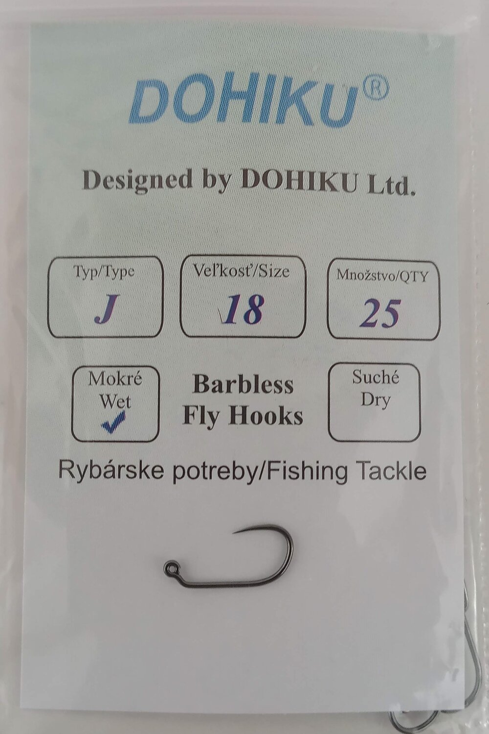 Dohiku HDJ Barbless Jig Hook