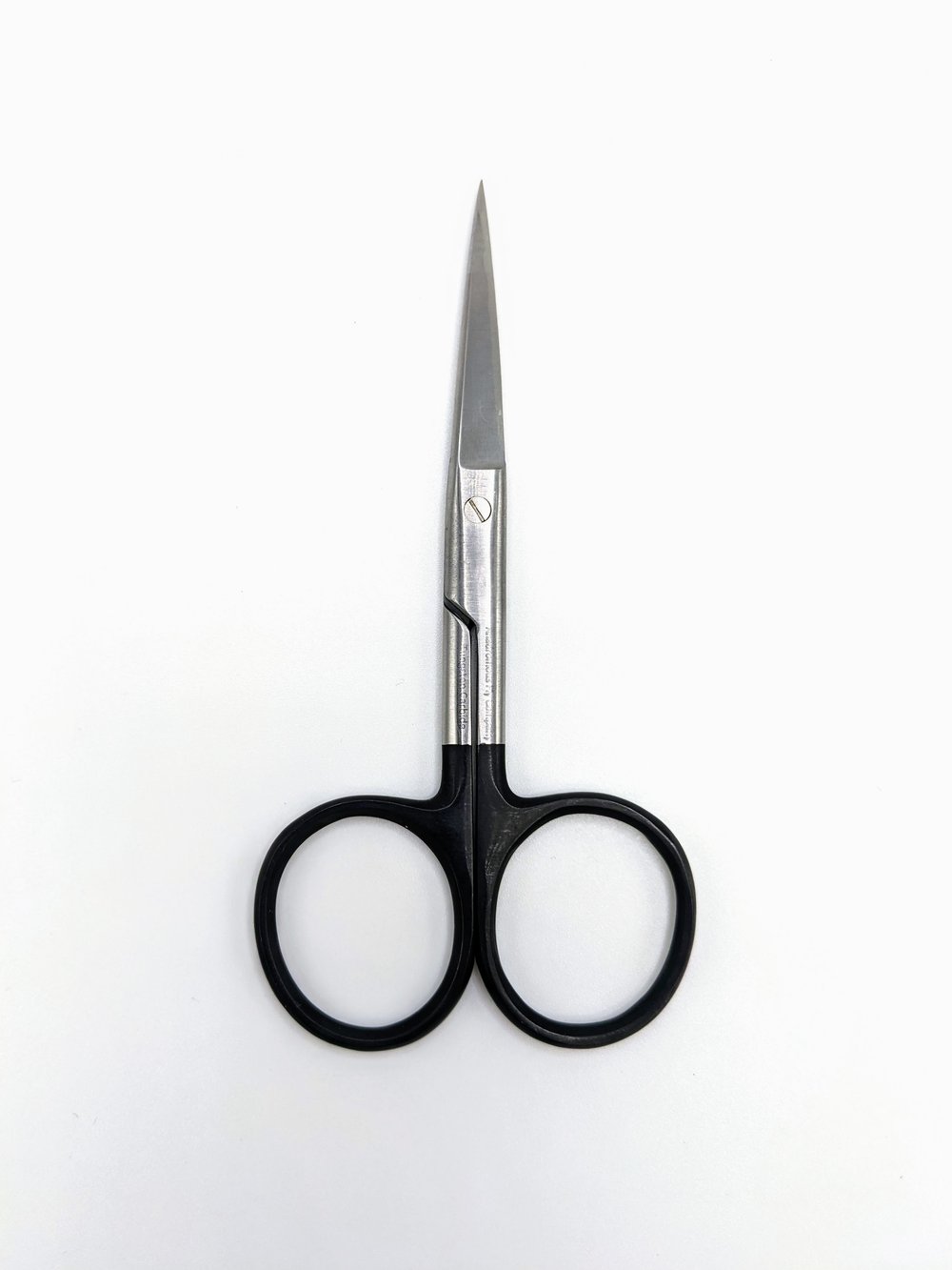 5in Tungsten Carbide Hair Scissors, Straight, Black, Anadromous Fly  Company