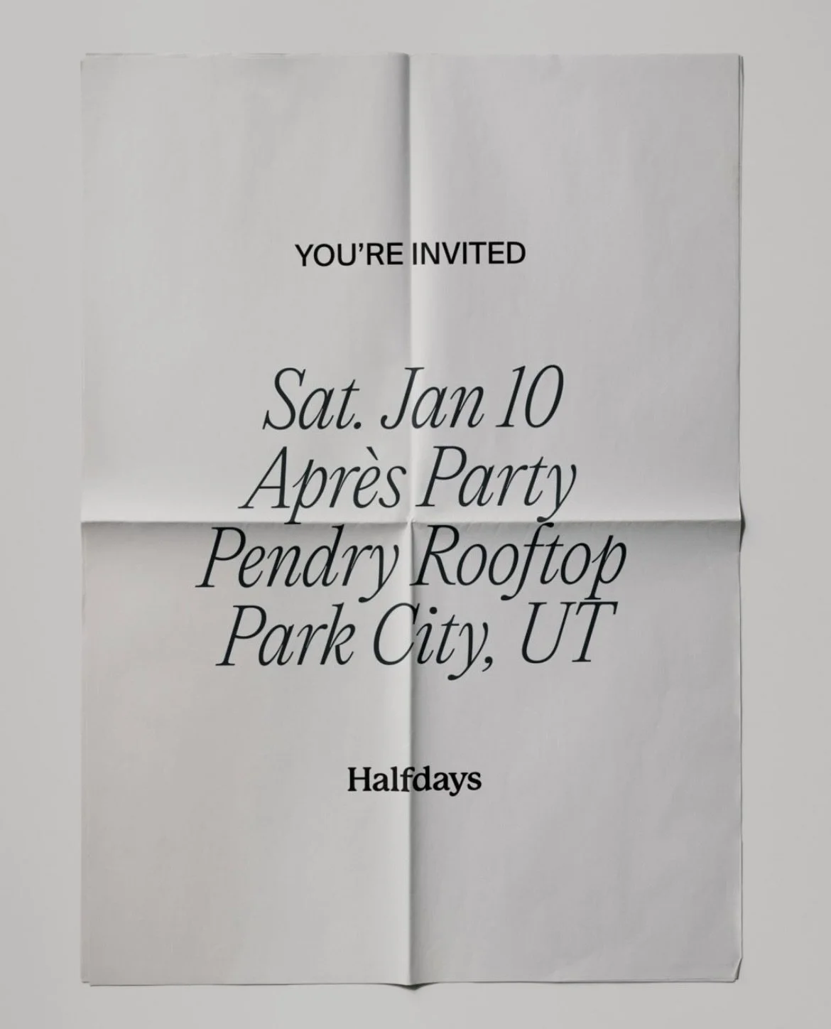 This Saturday @halfdays is popping up at our Pool House Social @pendryparkcity and it&rsquo;s going to be one for the books! You know the drill 3pm-6pm on the rooftop 🍾

RSVP link in bio! RSVP does NOT guarantee entry, first come, first serve!