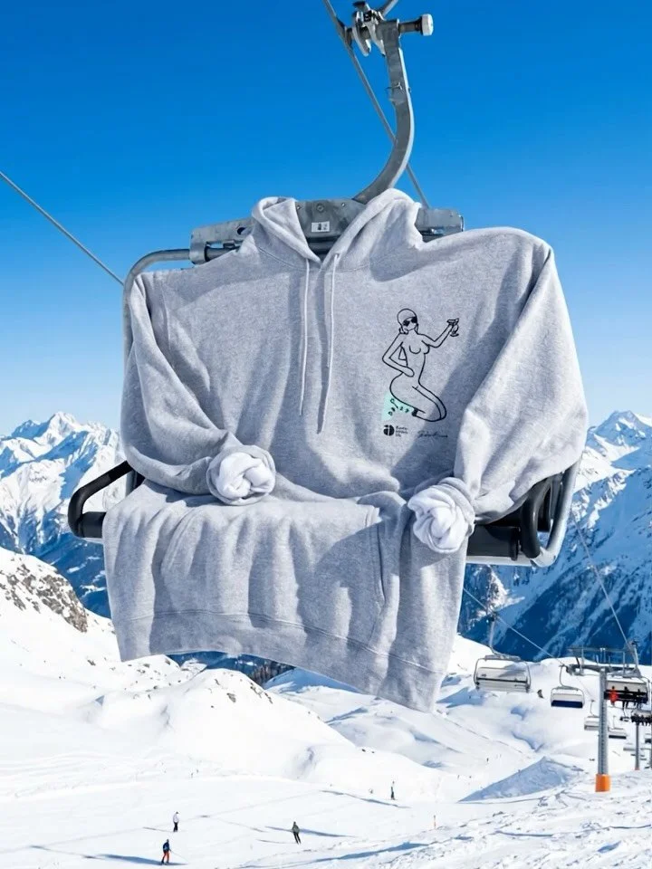 The wait is over!! The first Official Apr&egrave;s House Merch Drop is live.&nbsp;❄️

We wanted our first drop to mean something. That&rsquo;s why we teamed up with the incredibly talented @ciao_penelope to bring her bold, unapologetic energy to our 