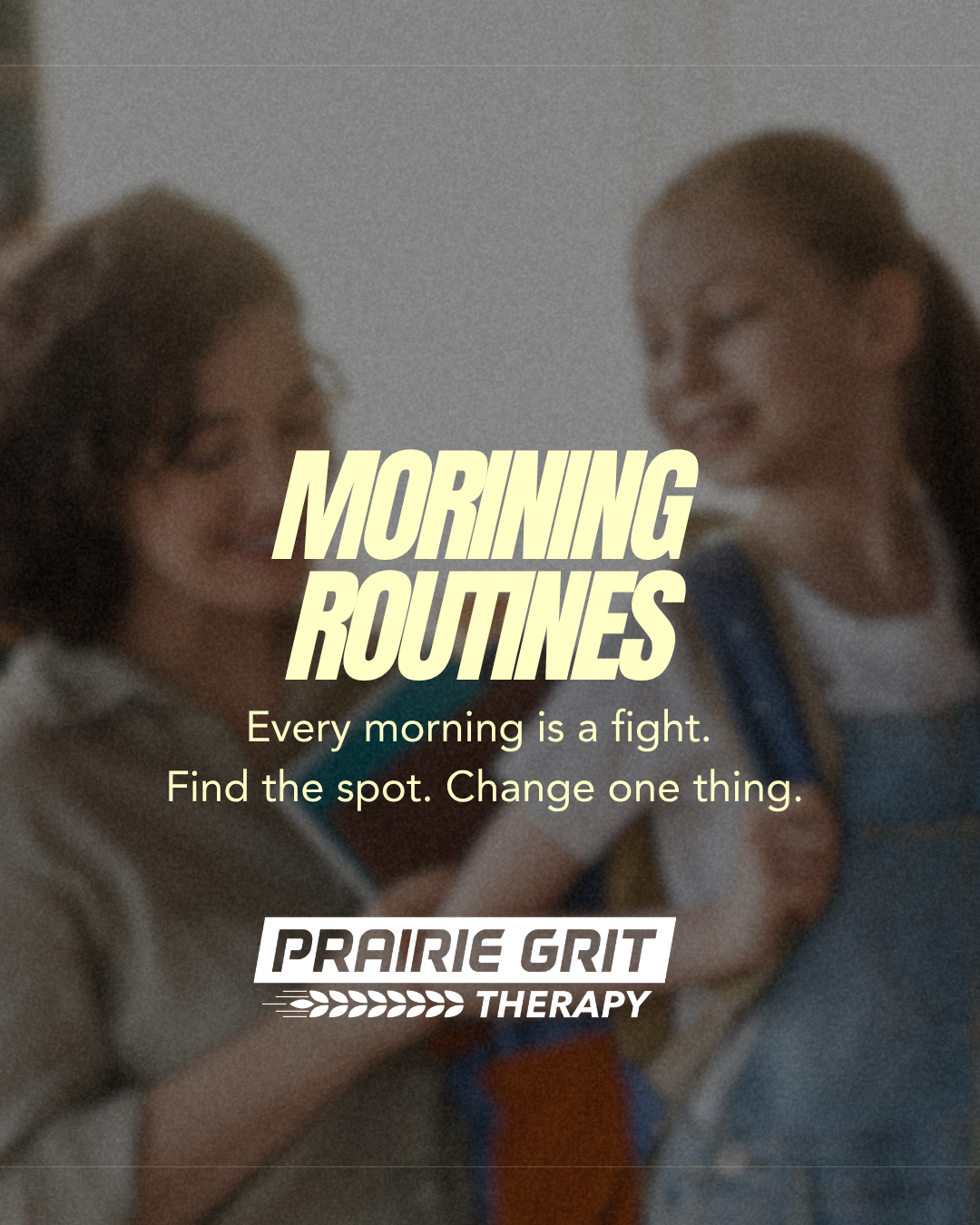 The Morning Routine That Doesn't End in Tears