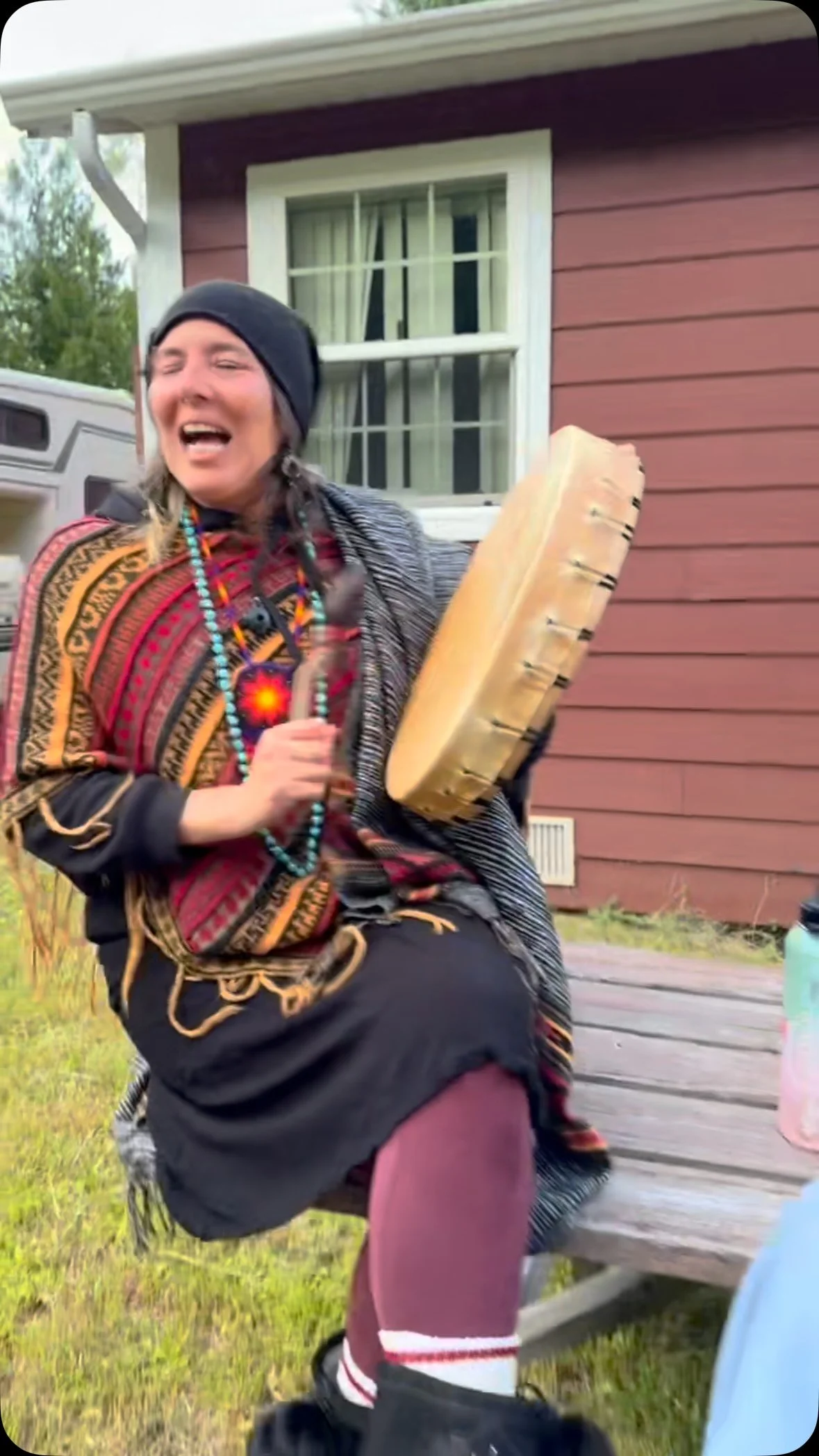 Are you Medicine Wheel Ready.
I love you!!
Laughter is such great medicine!!
To the winds of the west!
#indigenousteacher #chipewyandene #medicinewheel #shamanicyoga #mountainshamanism #spiritdog #sacredclown