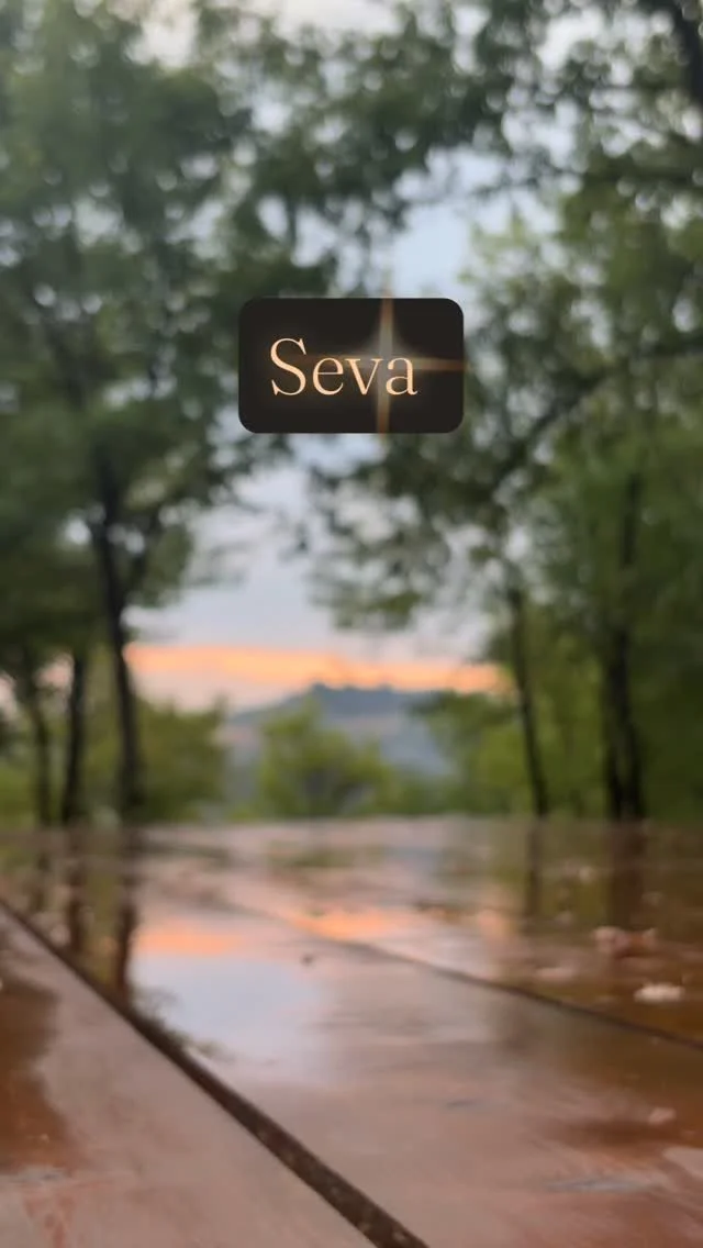 Seva | Service from the heart
Practice being in Seva with humbleness.
Doing it without recognition
Quietly from the peripheral
Tuning into our unseen realm and asking what they need.
It’s one of the most needed tasks for us to change