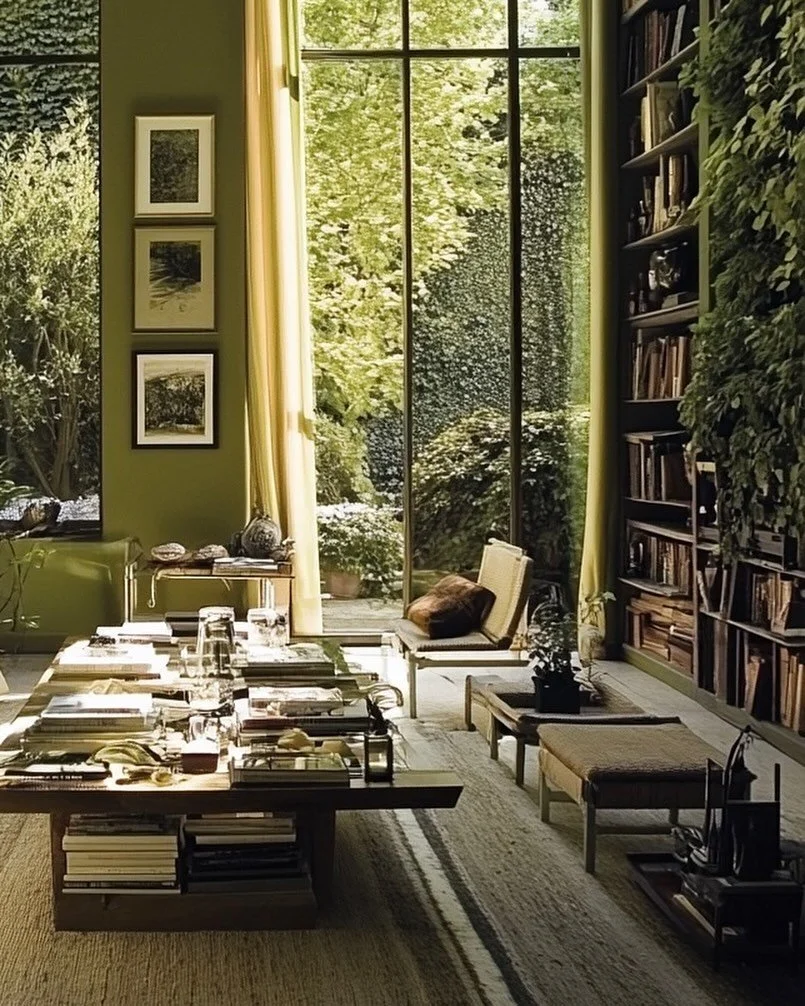 #olivegreen #livingroominspo #olivgr&uuml;n #interiordesign #green #midjourney #gr&uuml;n #ai #olivegreenstudio #olive #k&uuml;nstlicheintelligenz #greenstudio #almey