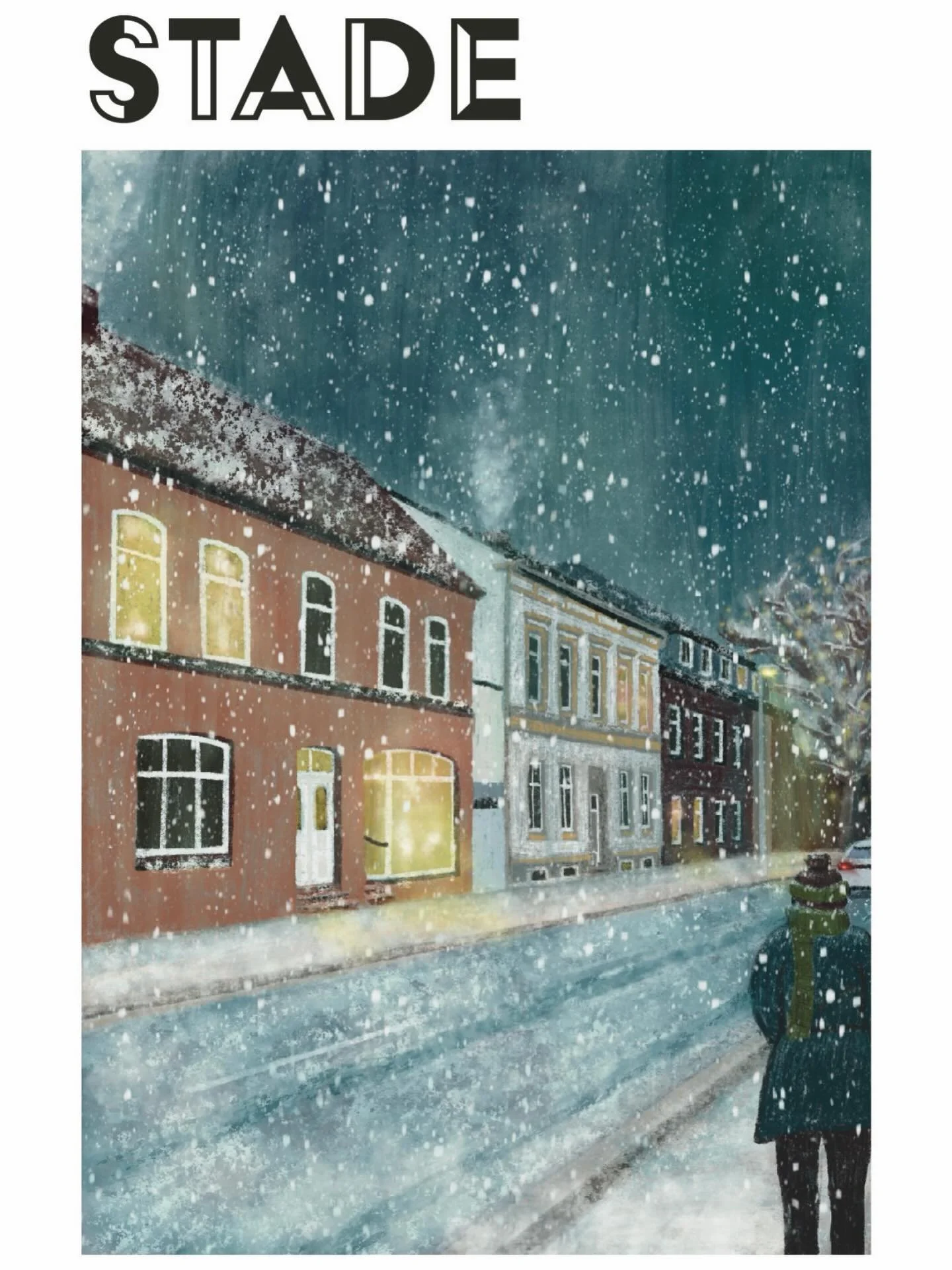 #goodbyewinter #illustration #schnee #cardillustration #snow