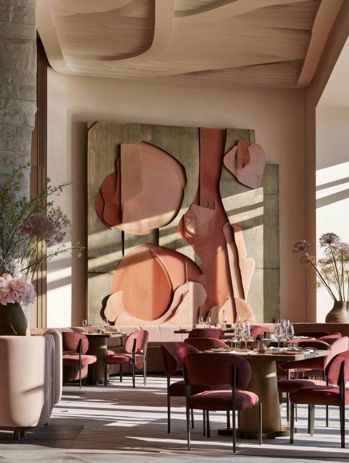 #wallrelief #apricot #interiordesign #midjourney #architecturalart