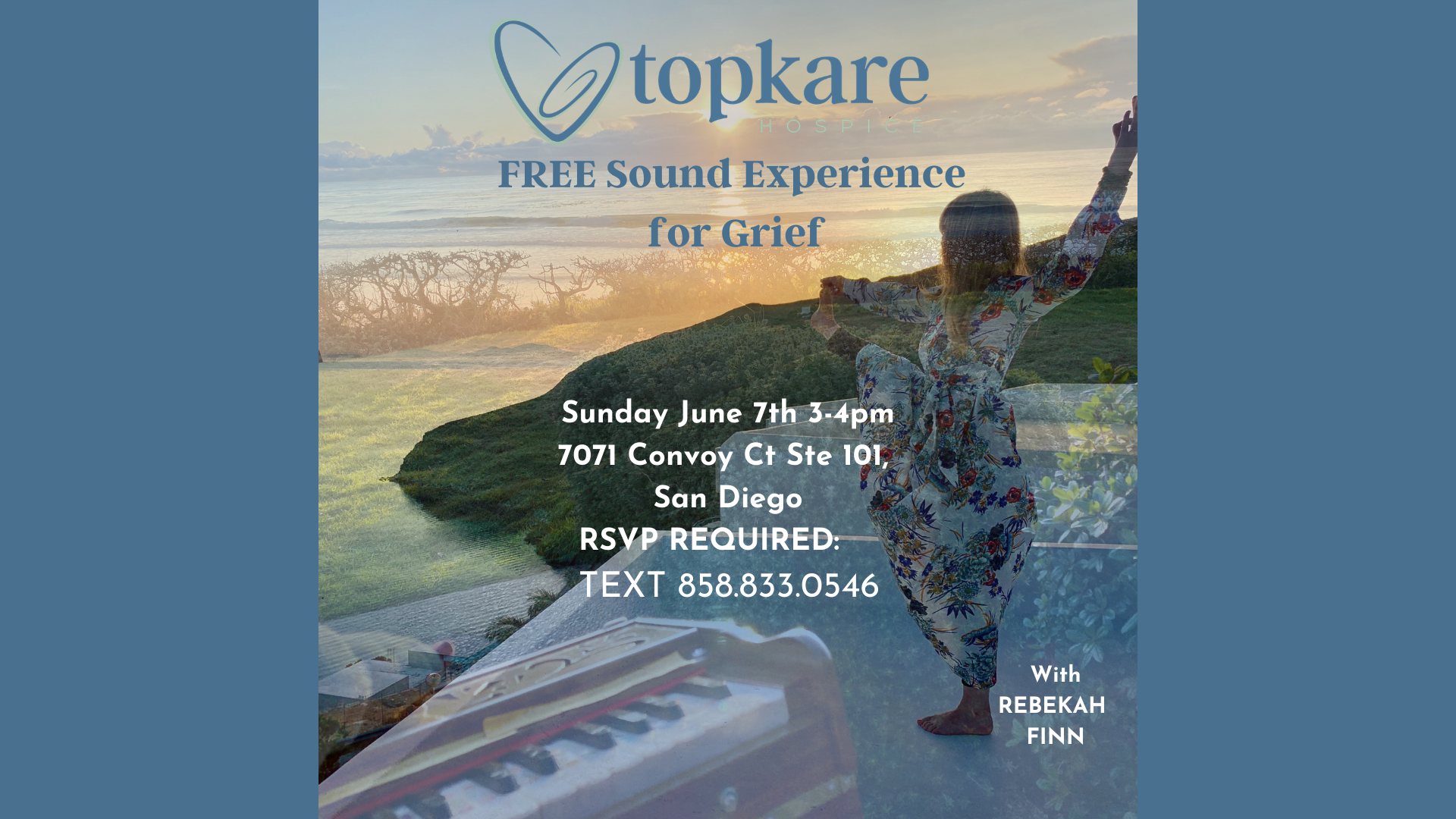FREE MONTHLY COMMUNITY SOUND EXPERIENCE FOR GRIEF 