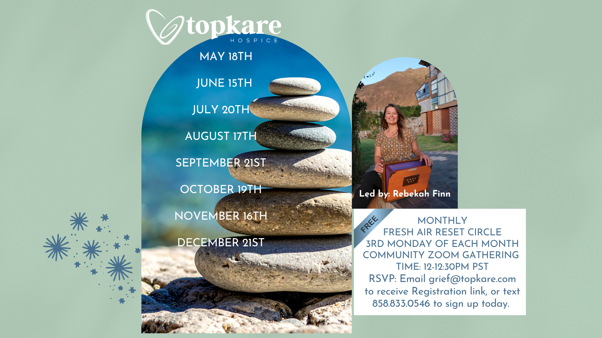 Free 30 Minute Fresh Air Online Reset Circle