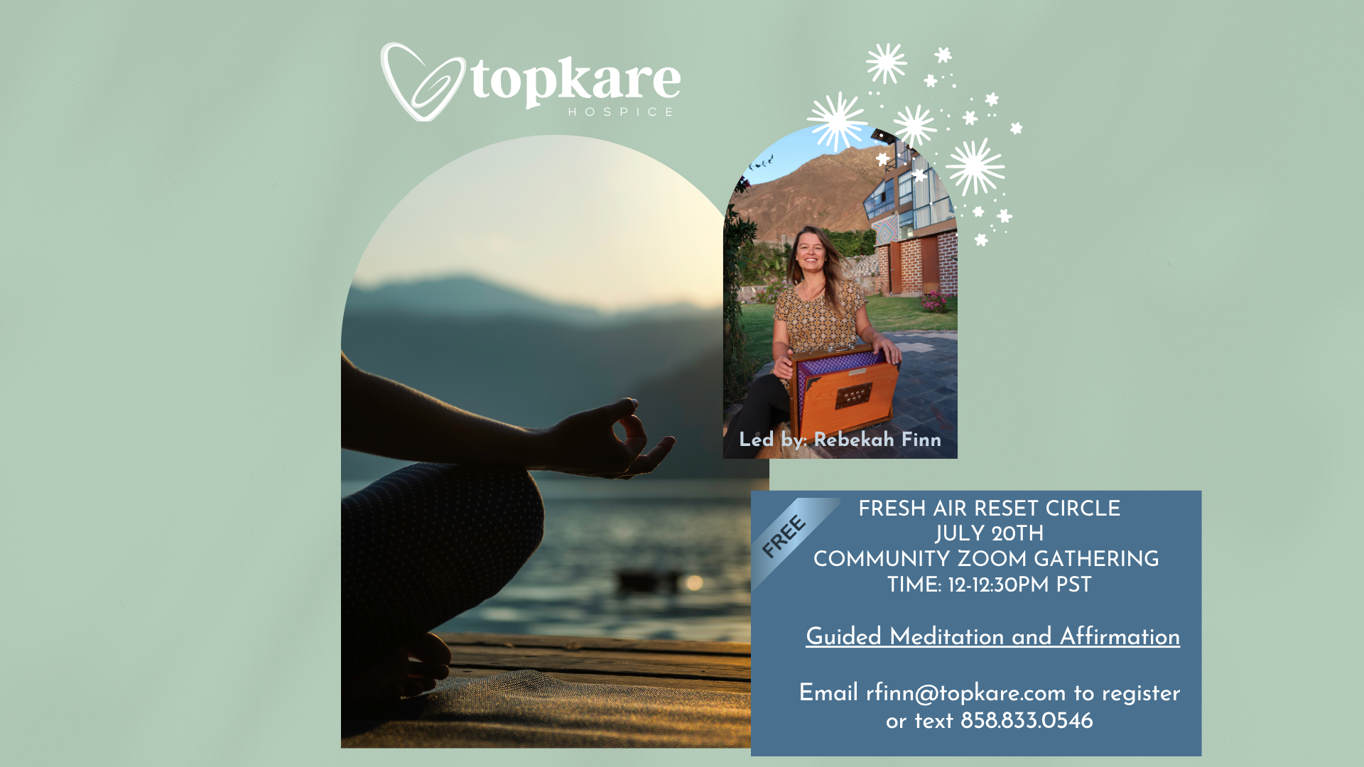 Free 30 Minute Fresh Air Online Reset Circle 