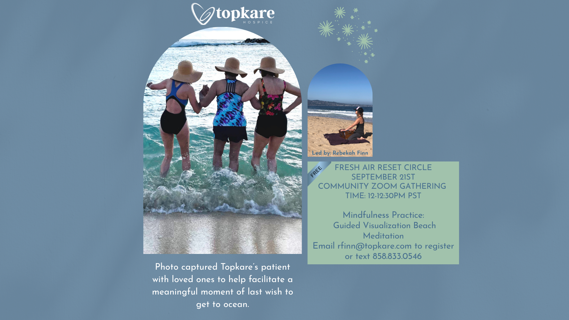 Free 30 Minute Fresh Air Online Reset Circle 