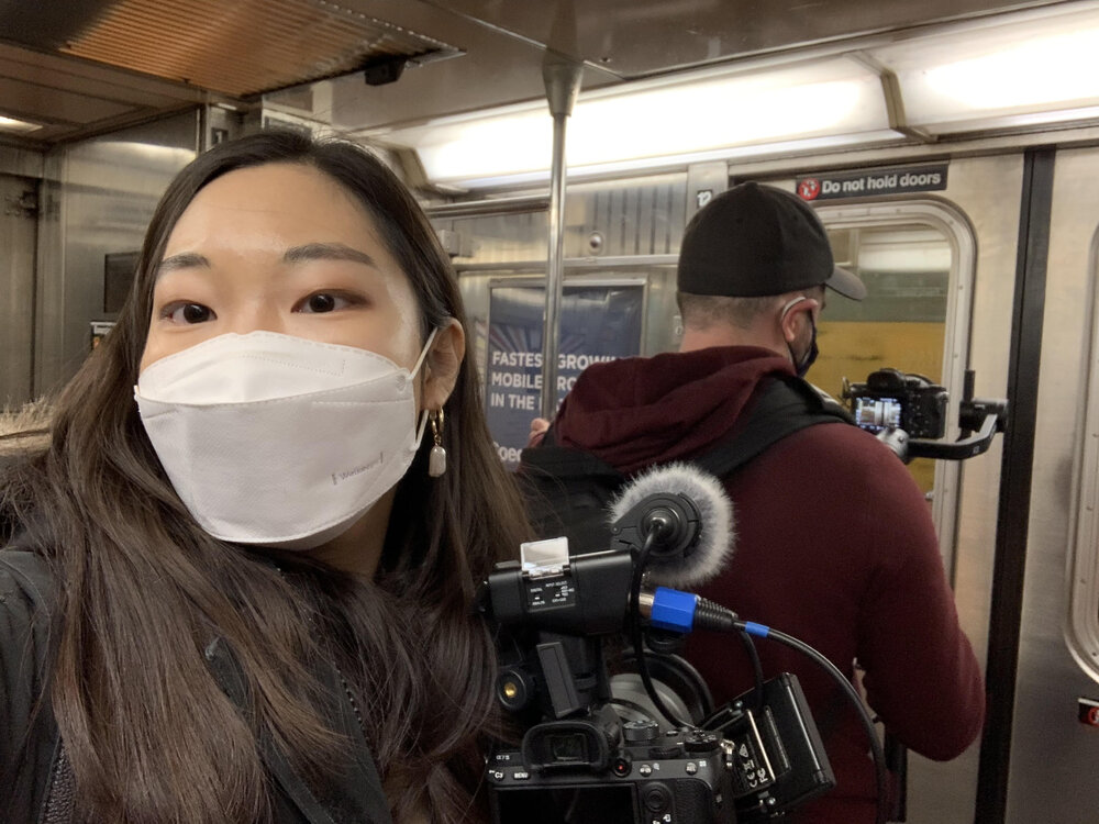 Anna Kook, a field producer for AJ+, has been covering the uptick in violence against Asian and Asian American communities since the beginning of the pandemic. (Courtesy of Anna Kook)