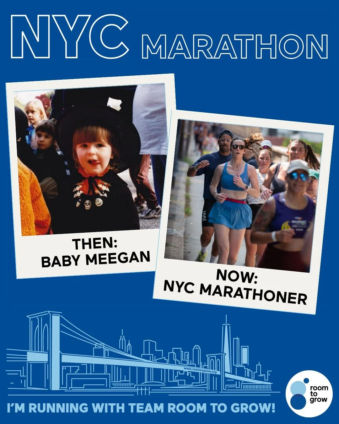 From baby steps to marathon miles! Some of our incredible runners are sharing their childhood photos as they get ready to take on the 2025 TCS NYC Marathon in support of Room to Grow. 🏃&zwj;♀️🏃&zwj;♂️

They&rsquo;re running to give the next generat