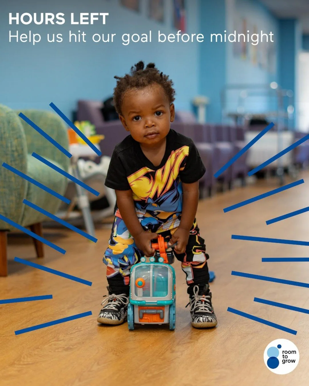 We have just hours left in 2025 &mdash; and there&rsquo;s still time to make your gift go twice as far.

Right now, every donation is being matched dollar for dollar, up to $75,000, helping provide essentials, winter gear, and personalized guidance f