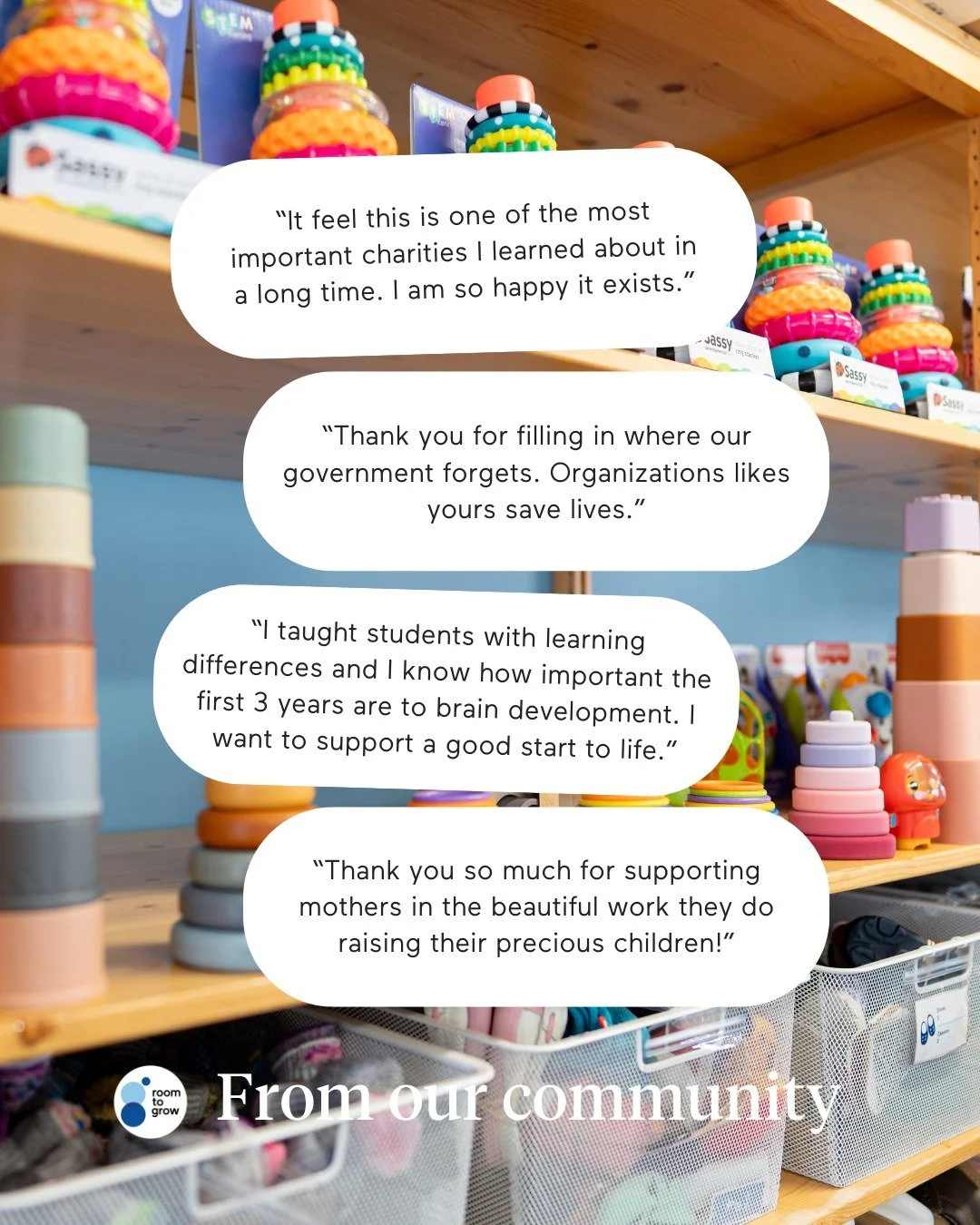 Your kindness speaks volumes. These notes from donors remind us what we can do together: fill gaps, center families, and help little ones thrive from the very beginning. Thank you for being part of this community.🩵