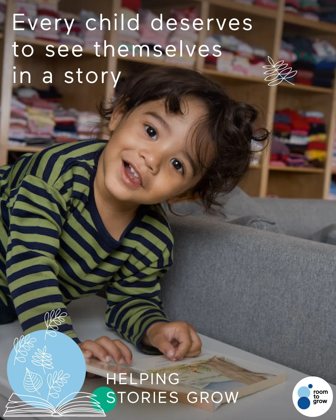 When children see themselves in books &mdash; in the characters, the language, the stories &mdash; reading becomes more meaningful.

To us, access to books means including diverse stories and Spanish-language titles that reflect the families we partn