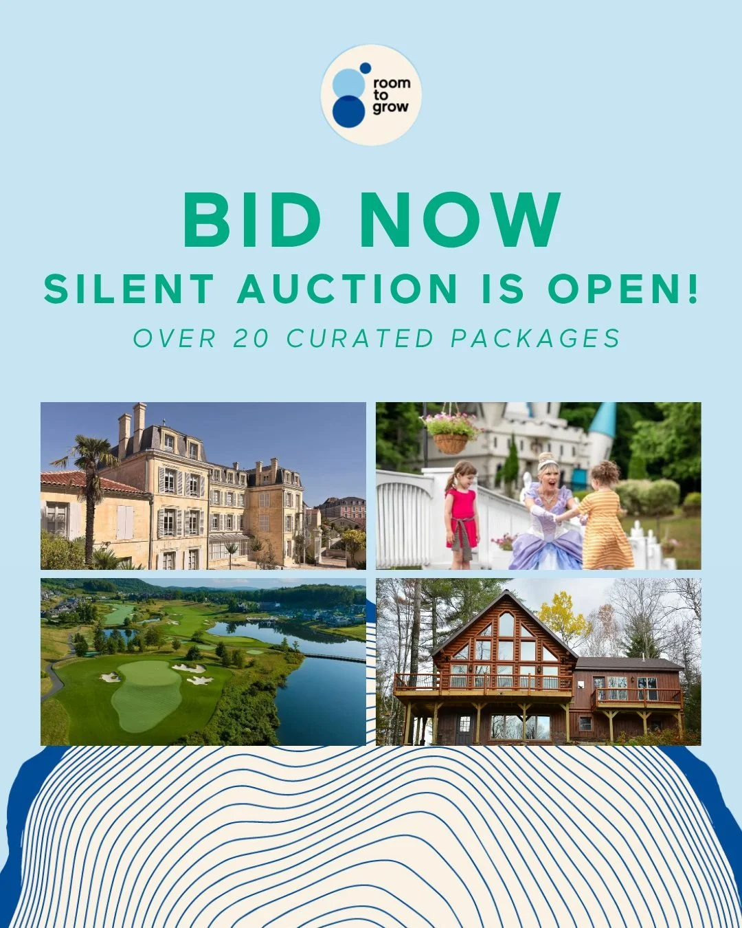 The bidding has begun &mdash; and you don&rsquo;t have to be in the room to be part of it. 💫

This year&rsquo;s Spring Benefit auction features 20+ thoughtfully curated packages, designed to spark a bit of joy, a little escape, and a lot of impact, 
