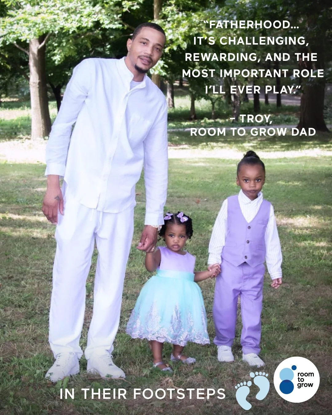 We're celebrating dads like Troy &mdash; the ones who show up every day and keep growing for the sake of the people they love.

This Father's Day, honor a dad or father figure in your life by helping another family take their next steps forward. Link
