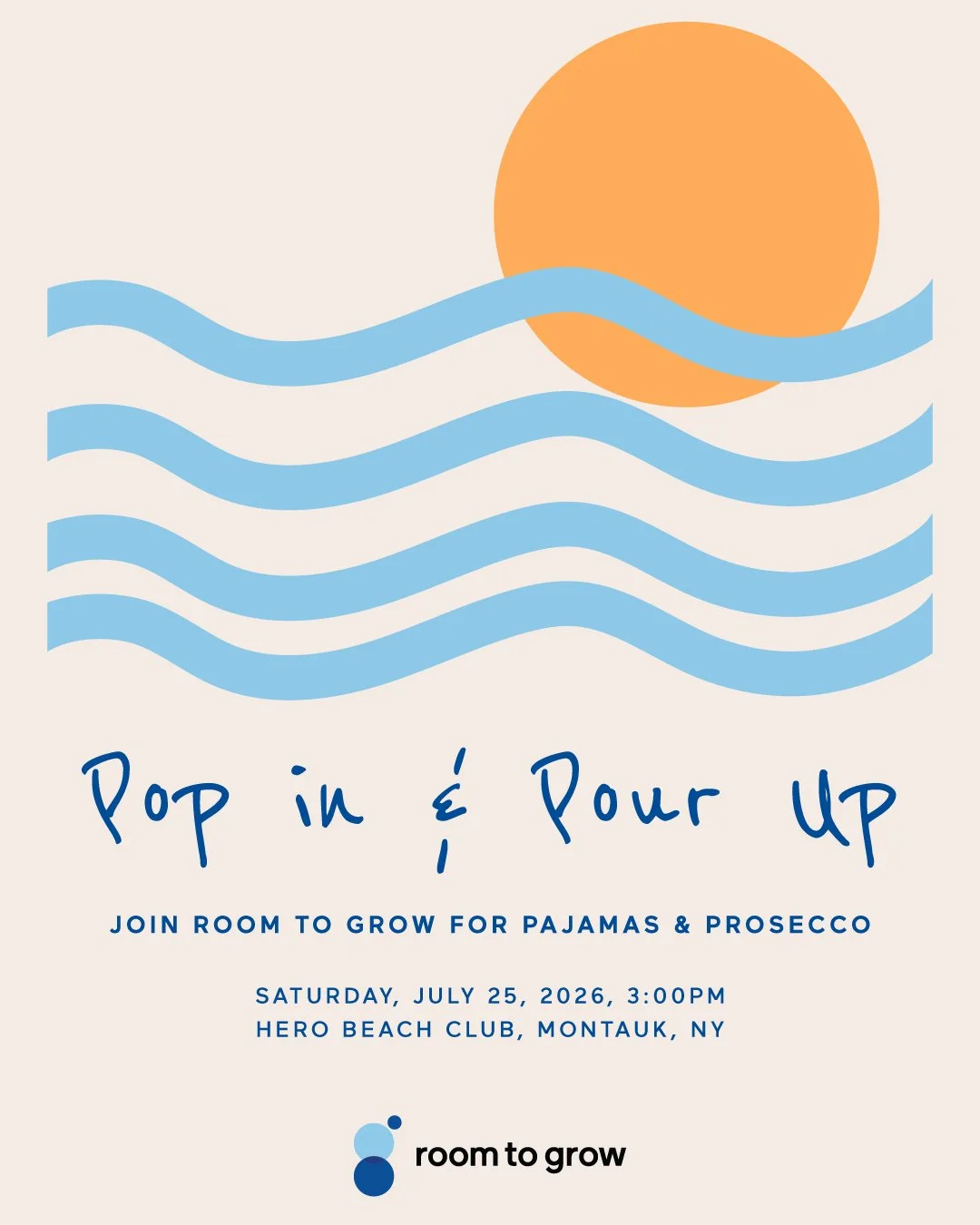Summer's calling &mdash; and we're answering from Montauk. 🌊

Pajamas &amp; Prosecco is nine days away. Join us at Hero Beach Club on July 25 for an afternoon with a good cause, great company, and an open bar worth dressing up for. Tickets starting 