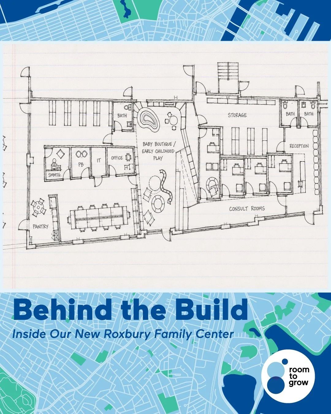 Josh, our Senior Manager of Operations, has spent more time than he ever expected thinking about doors.

Not just any doors &mdash; the ones going into our new Roxbury Family Center. The materials that cut down on hallway noise. The glass inserts siz