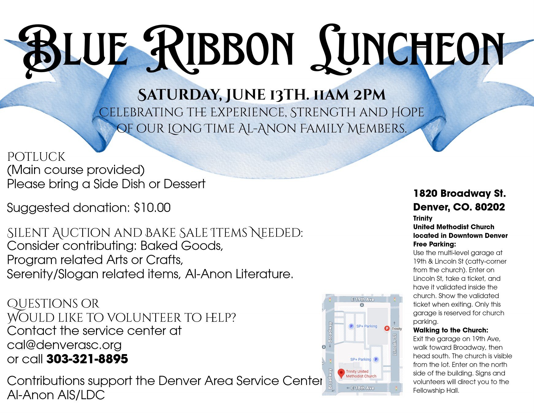 Blue Ribbon Luncheon