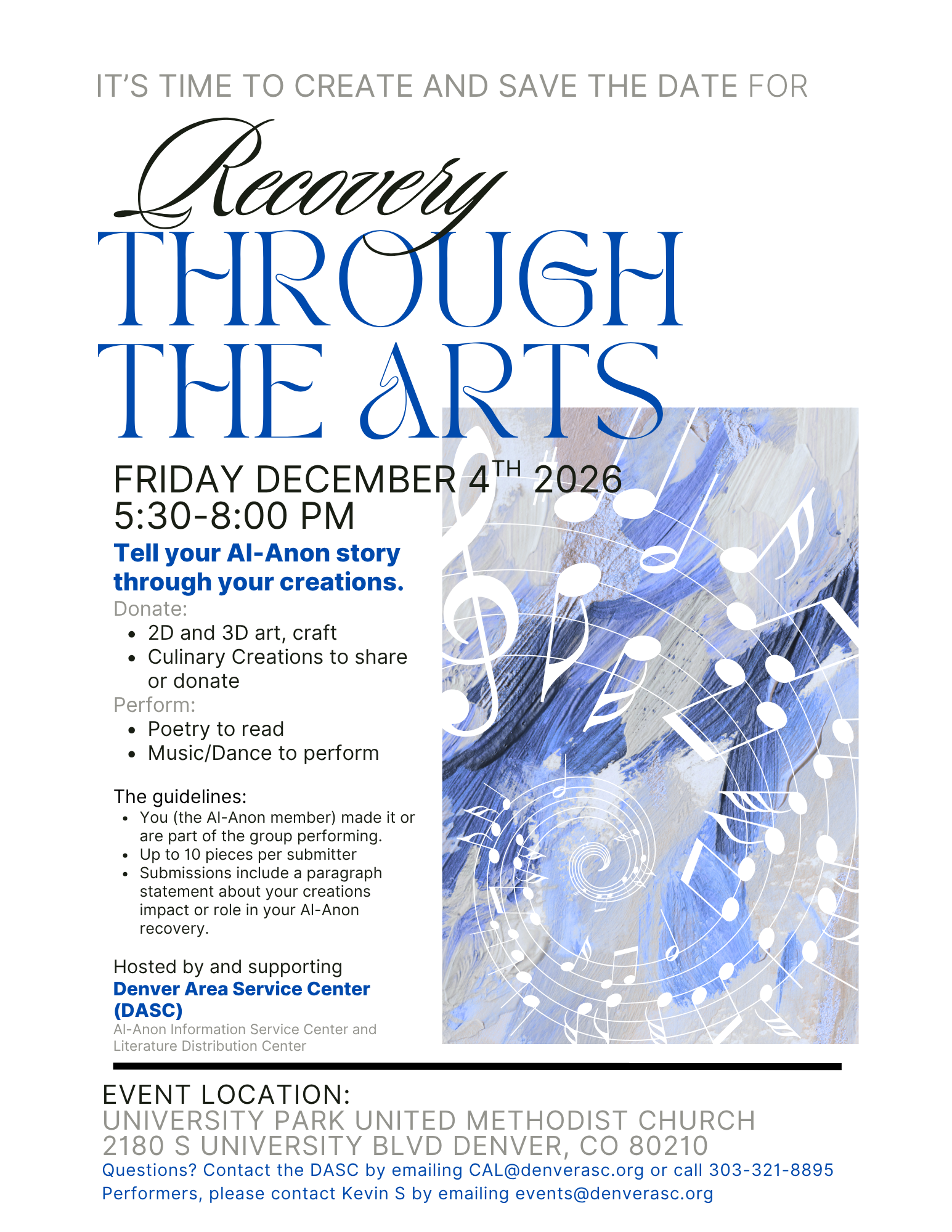 Recovery through the Arts