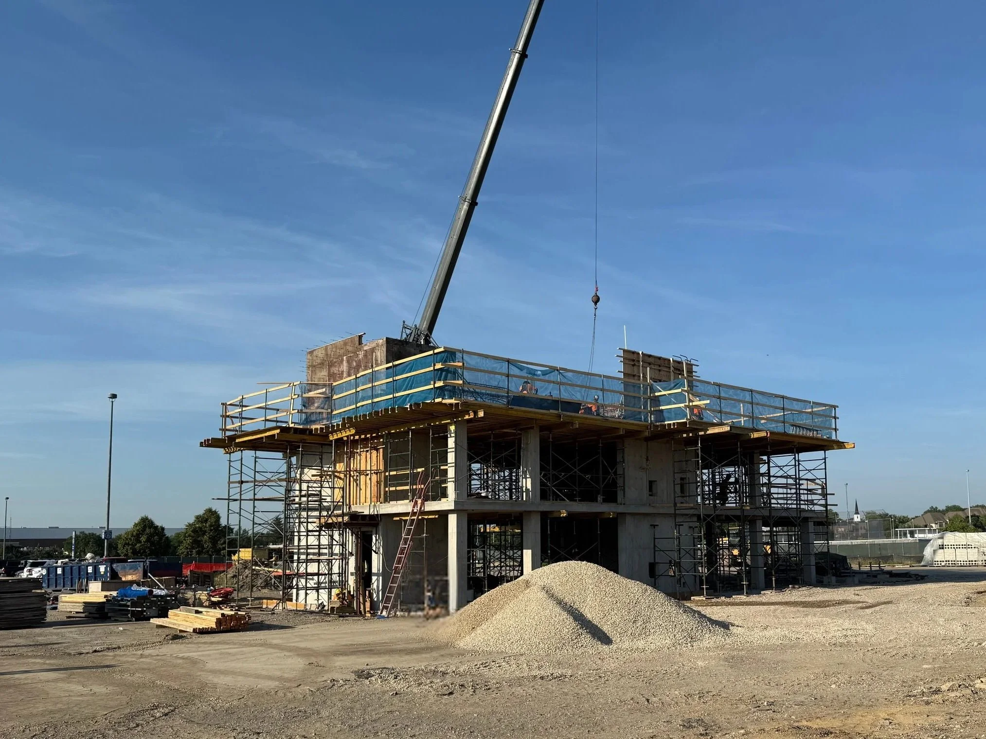 Natural Gas Piping for Harper College Emergency Service Fire Training Center