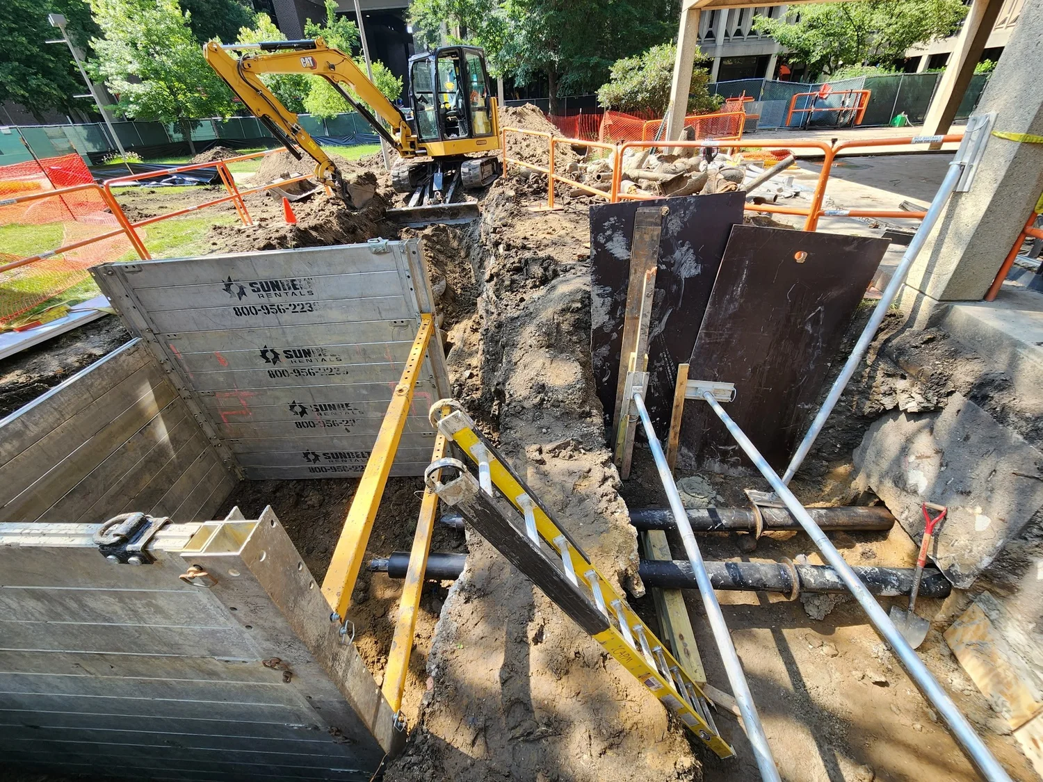 UIC Taft Hall Renovation Mechanical Piping Construction — Autumn ...