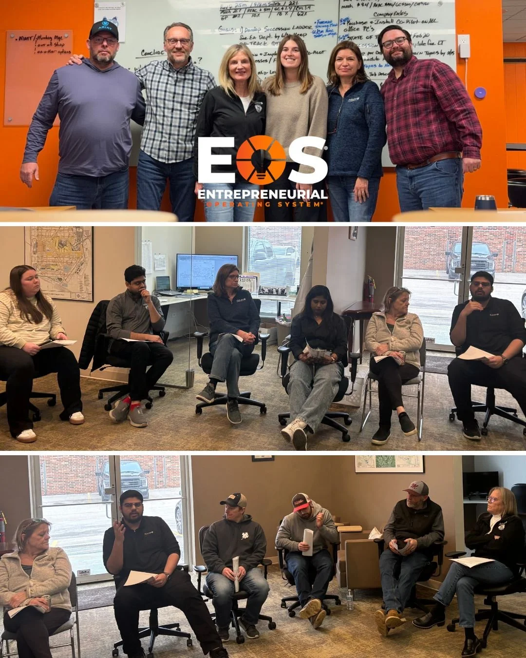 We recently hosted our in-house EOS all-team meeting to reflect on lessons learned over the past year, review key business and project highlights, align on our goals for 2026, and understand the Rocks we need to achieve this quarter.

The team also r