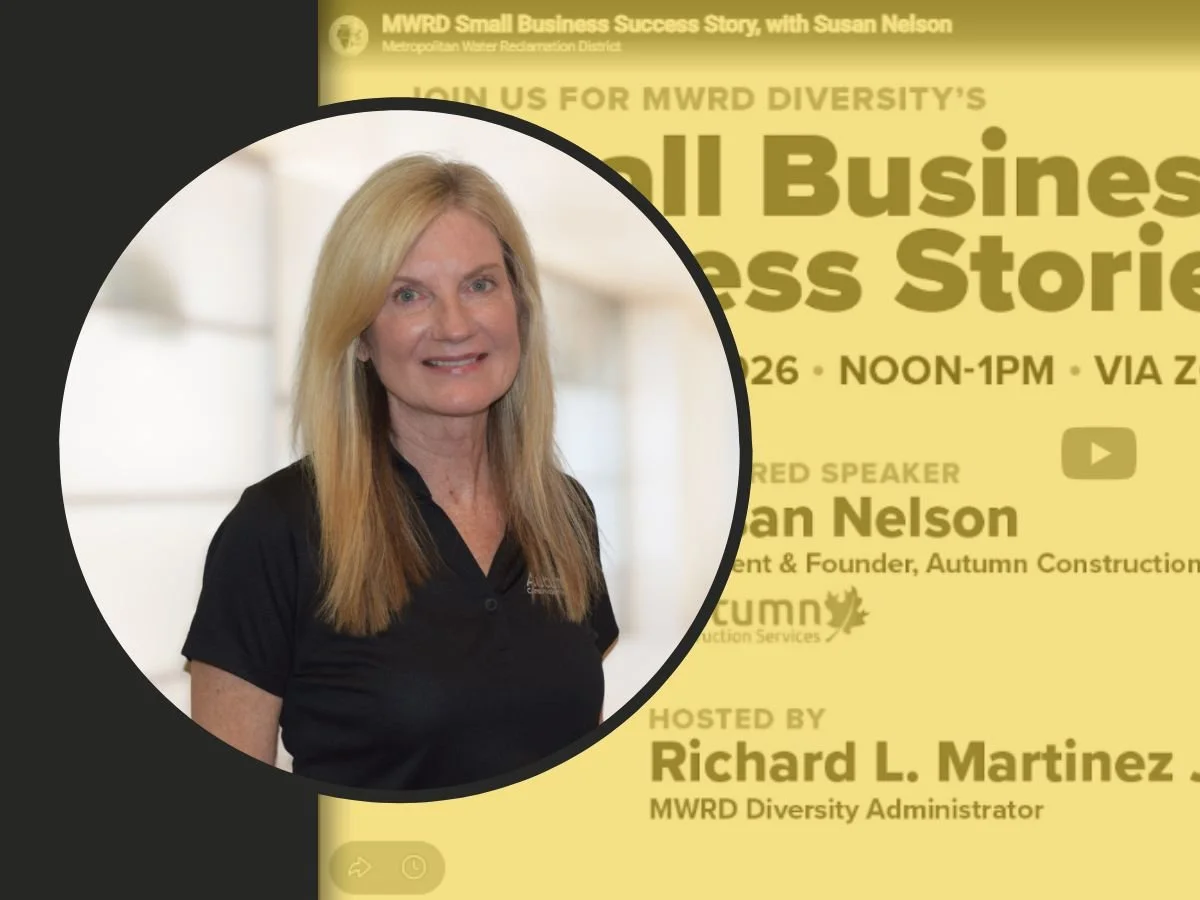 MWRD Small Business Success Stories Feature Susan Nelson