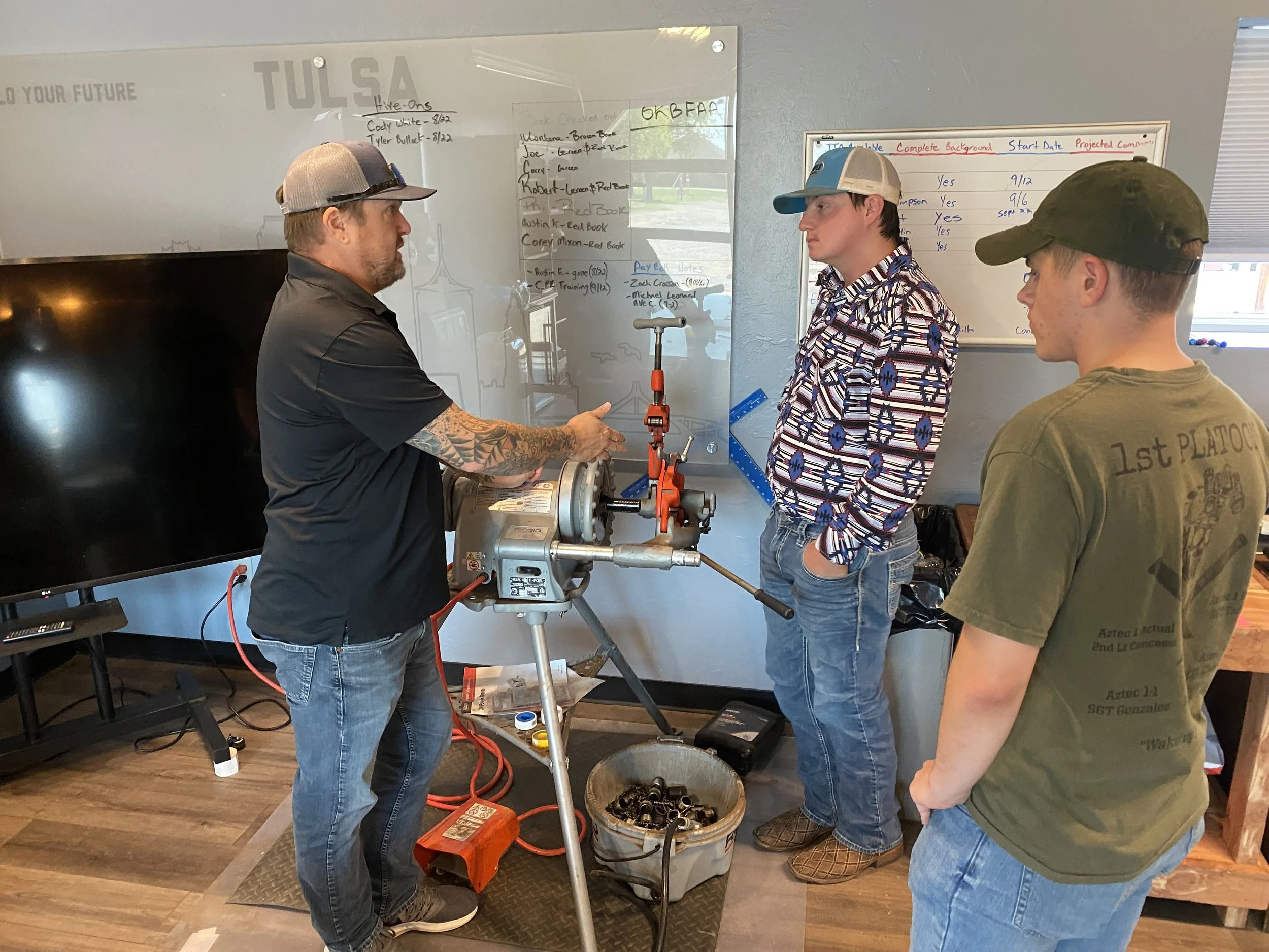 Construction Camp Lunch 