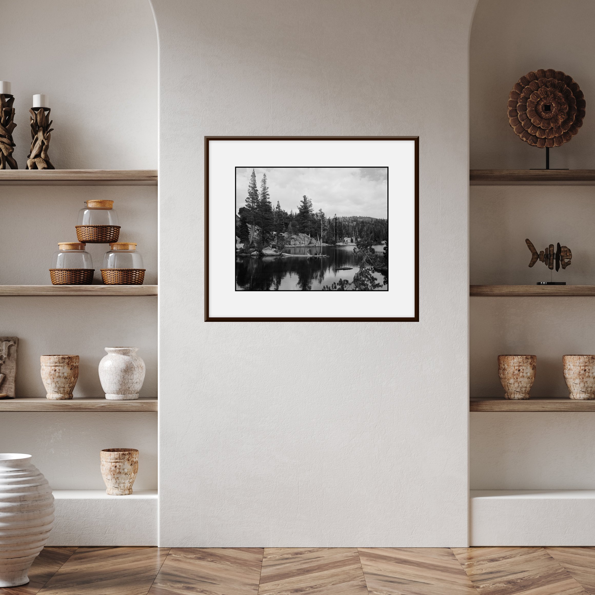 2024-09-07 - Desolation Wilderness, Lake of the Woods, Far Side, Looking Back To Camp, Plus Contrast, Landscape - 4 Web Final (Canvas).jpg