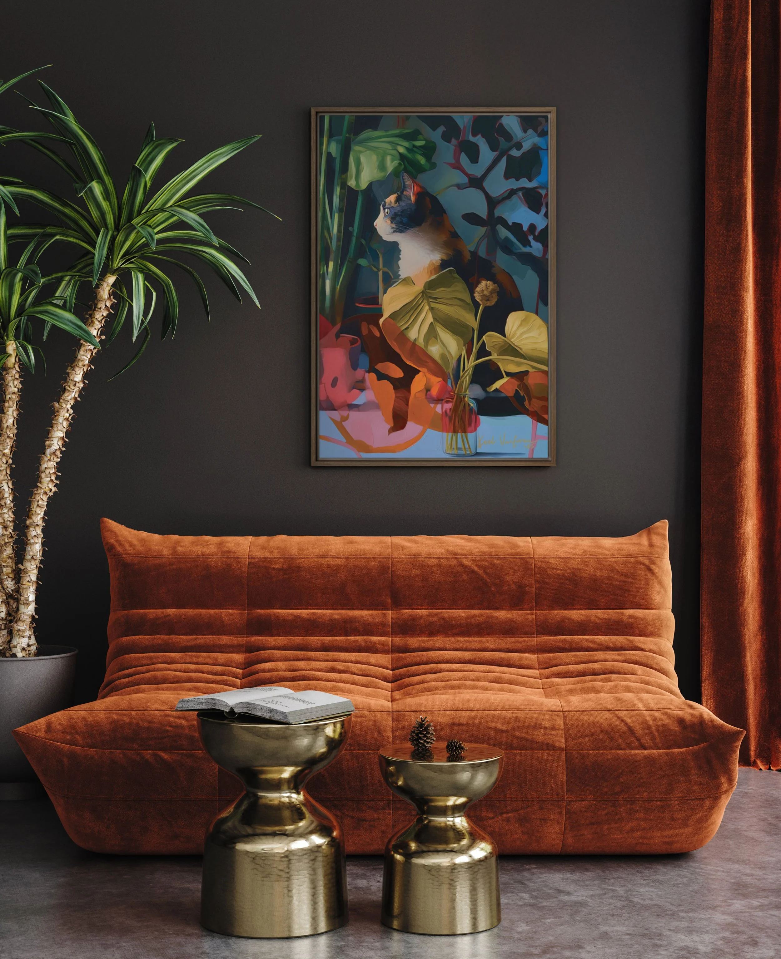 The Bird Calls - Framed Art Print