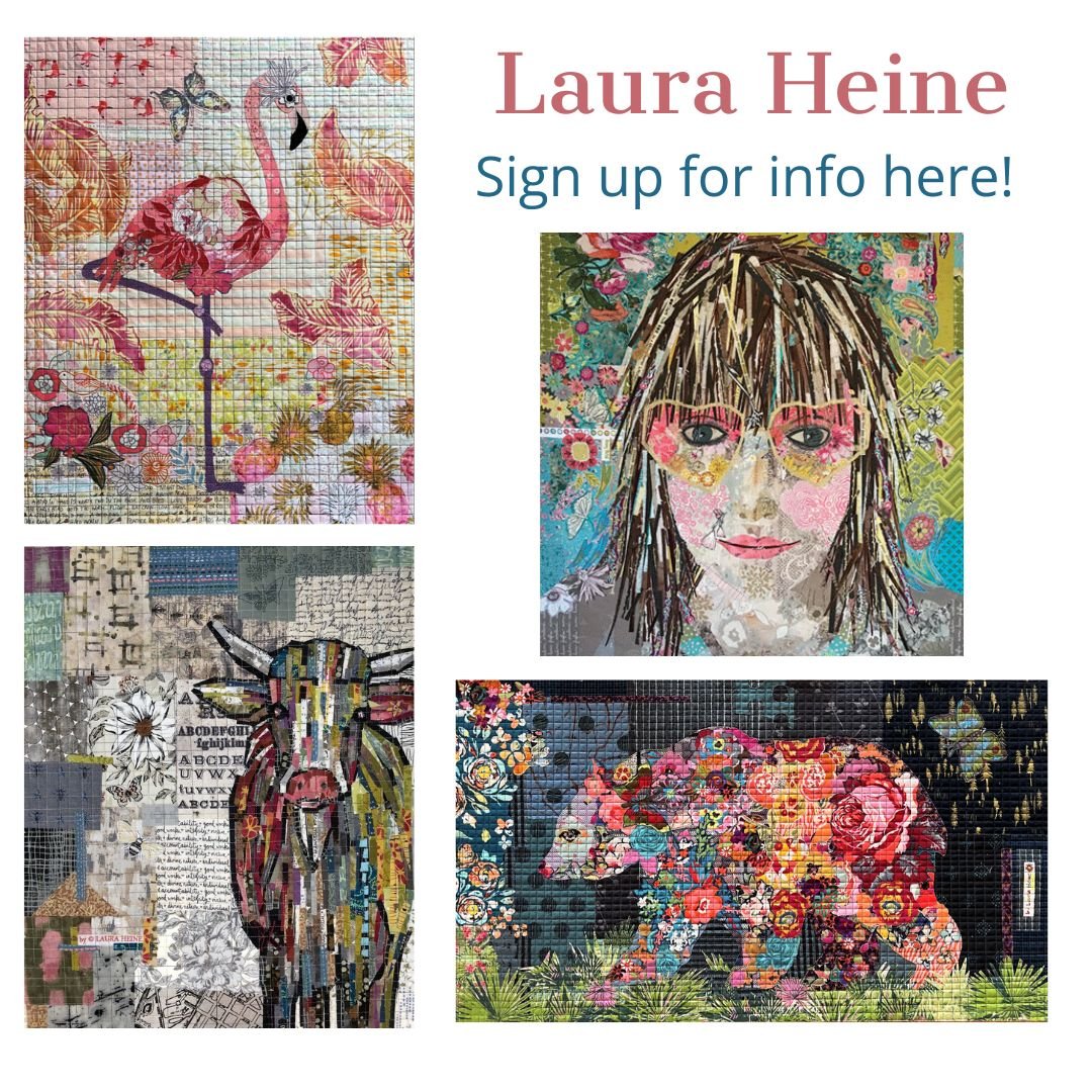 Ahhhh! We are so excited 🤯🤯🤯
Laura Heine is coming to Art321 to do THREE workshops! 
We know you're excited too!
We created a sign-up link so you can be sure to be notified AS SOON as the workshops go live. 

We promise it's going to be soon.
Are 