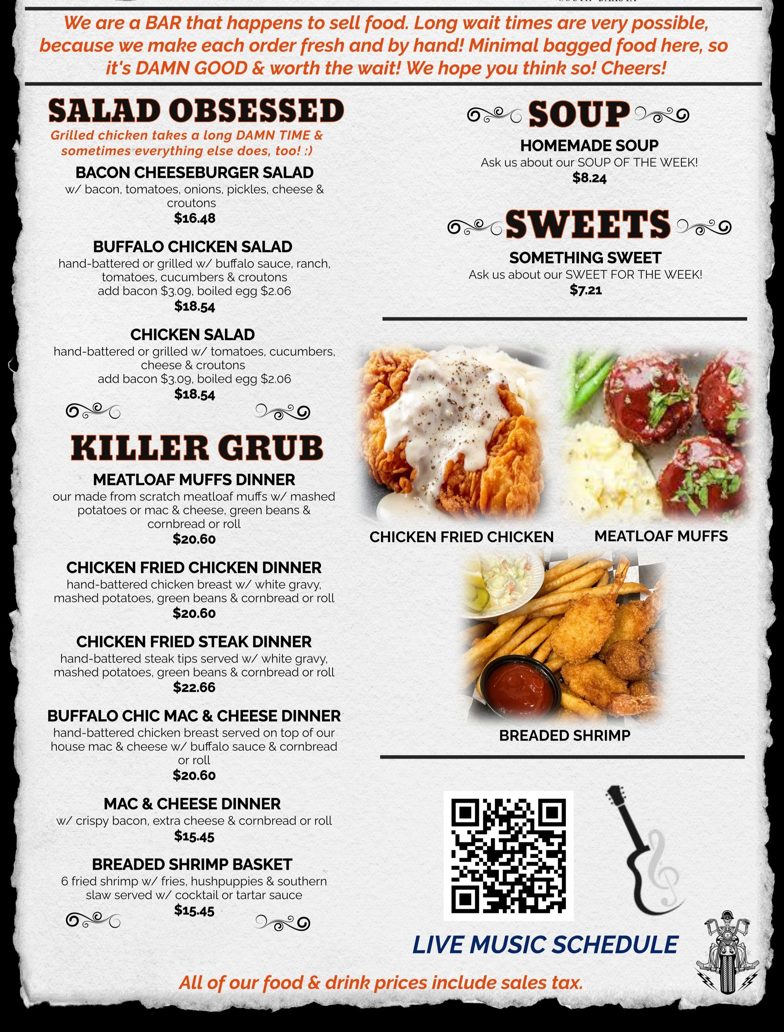 Bar & Grill — Kickstands Campground & Venue