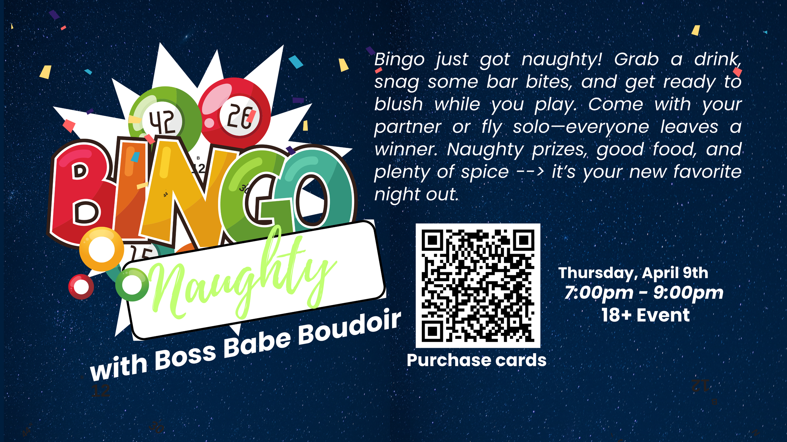 Naughty Bingo with Boss Babe Boudoir 