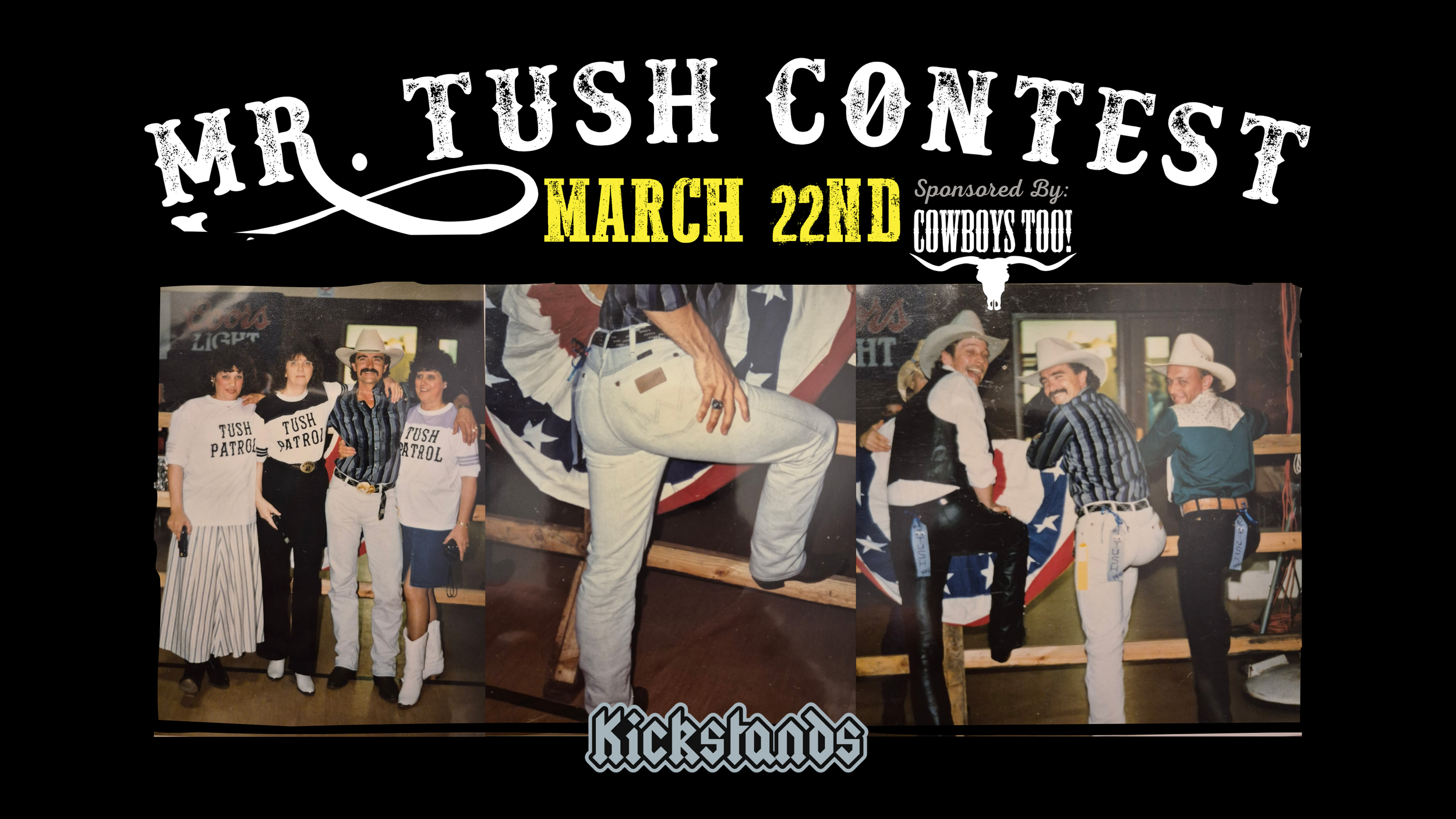 March Mr. Tush Contest