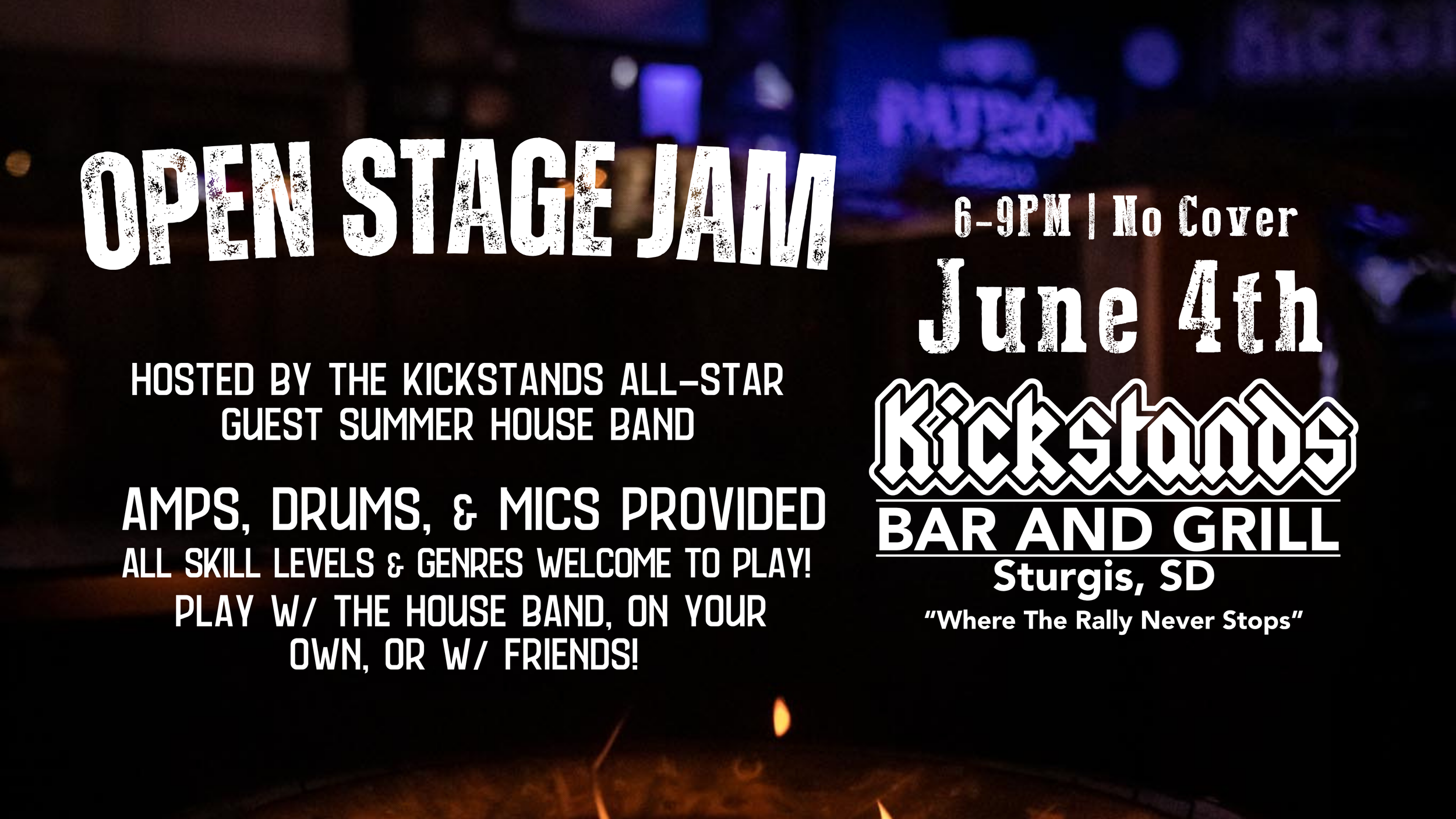 Open Stage Jam Night 