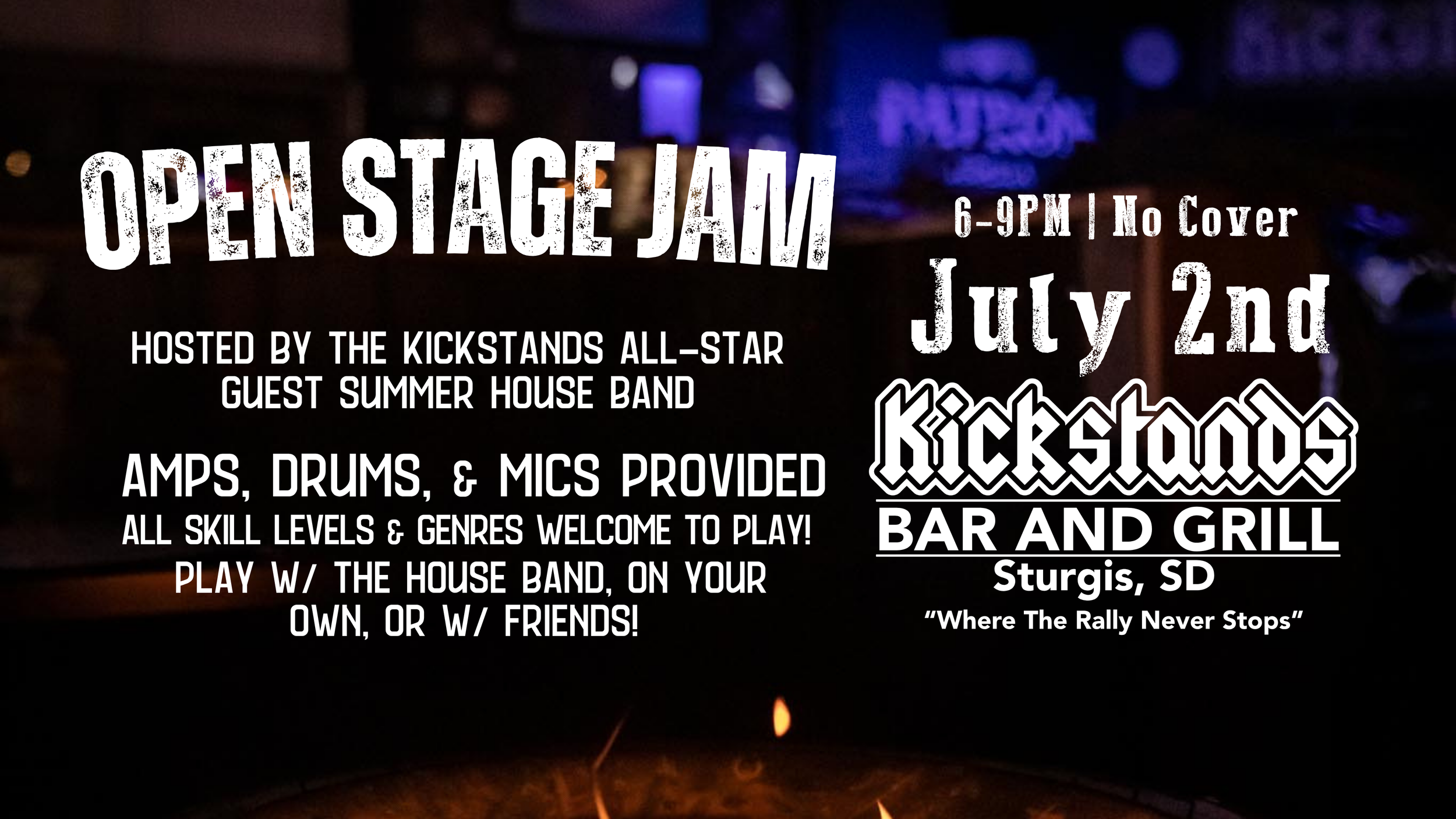 Open Stage Jam Night 