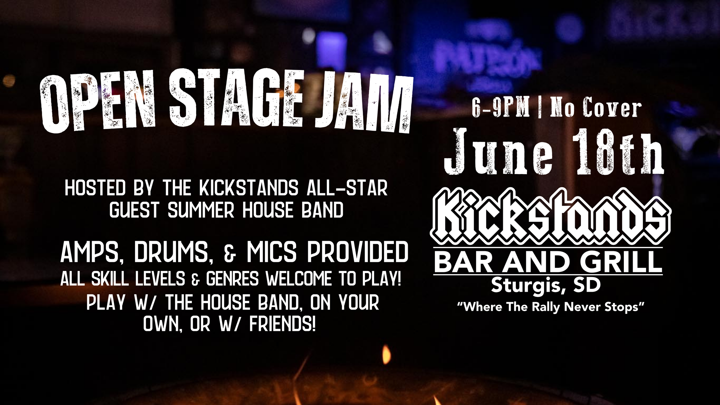Open Stage Jam Night 